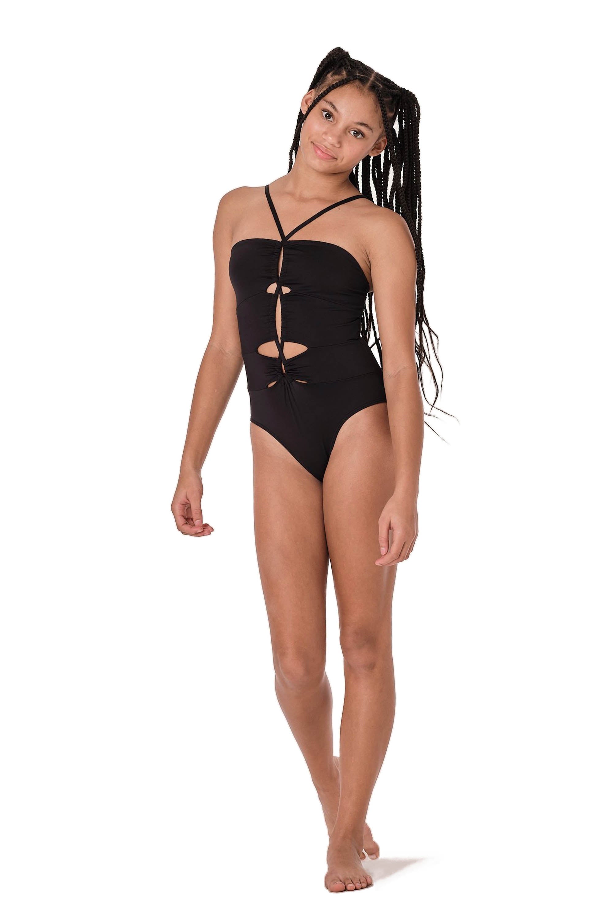 Circle Back - Black One Piece (FINAL SALE)