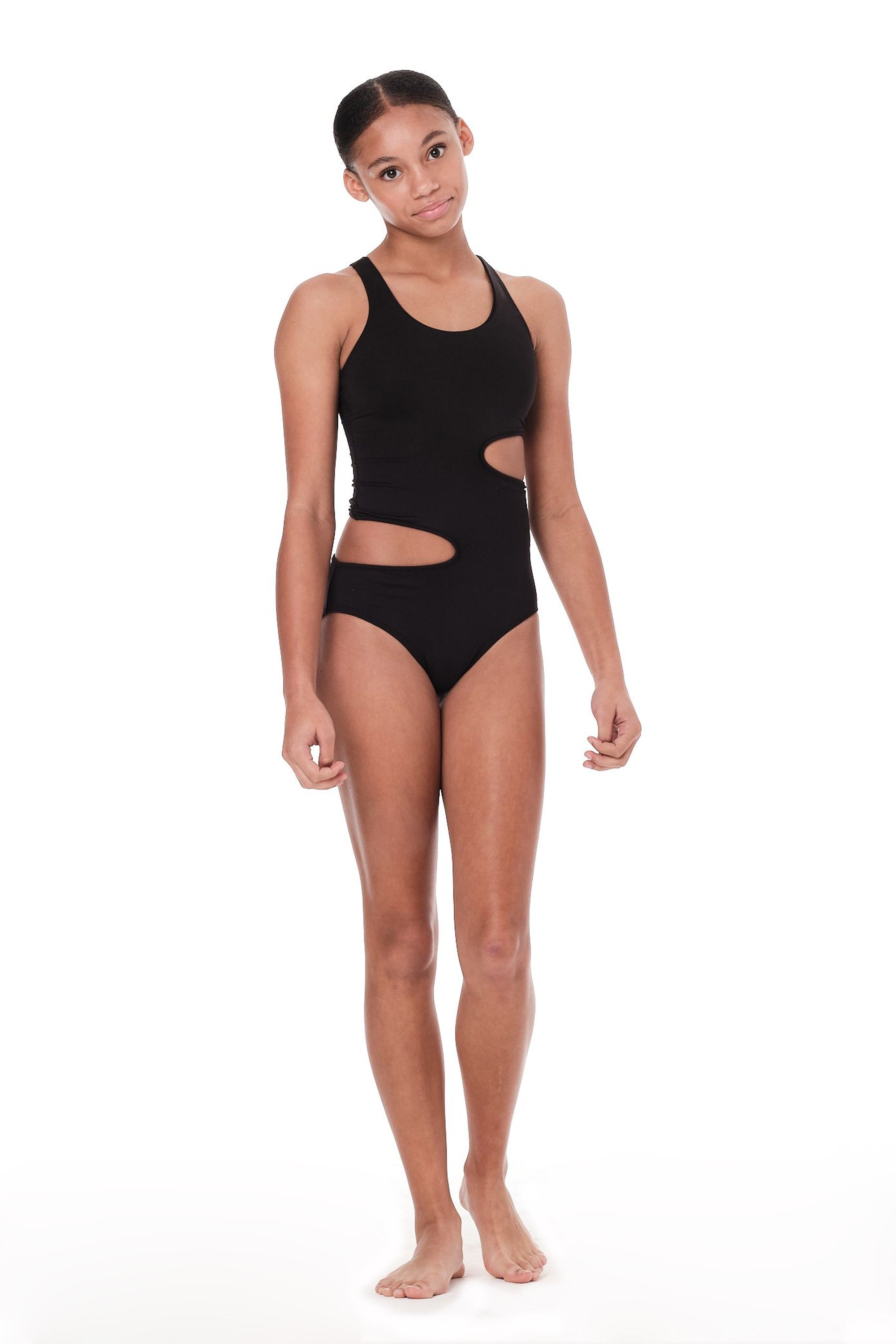Cut it Out - Black One Piece
