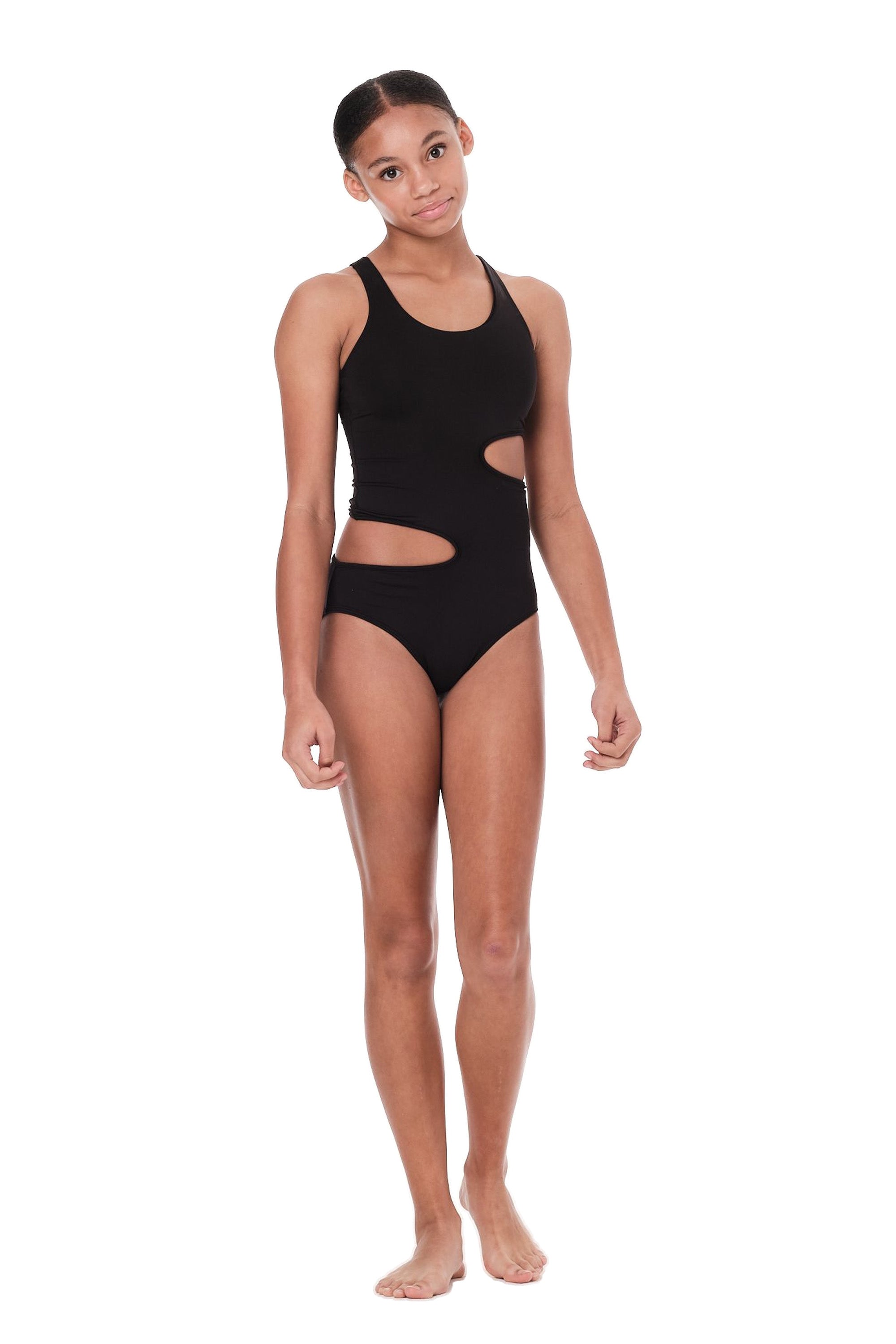 Cut it Out - Black One Piece