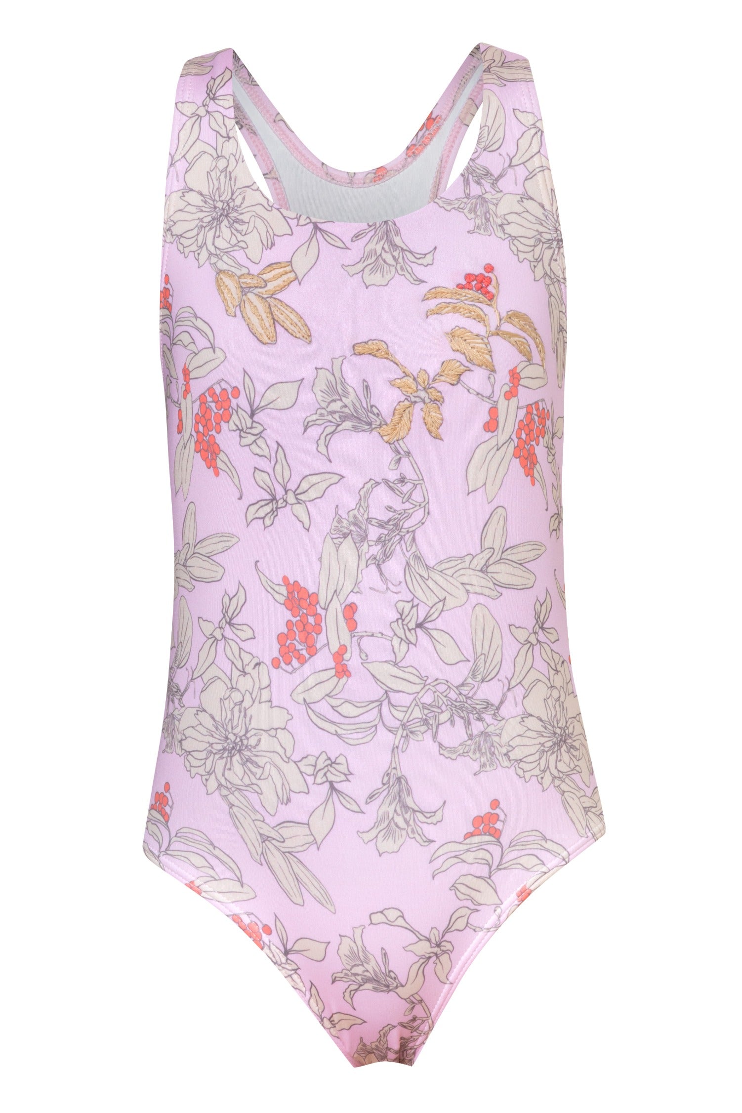 Not Too Basic - Garden Pink One Piece (FINAL SALE)