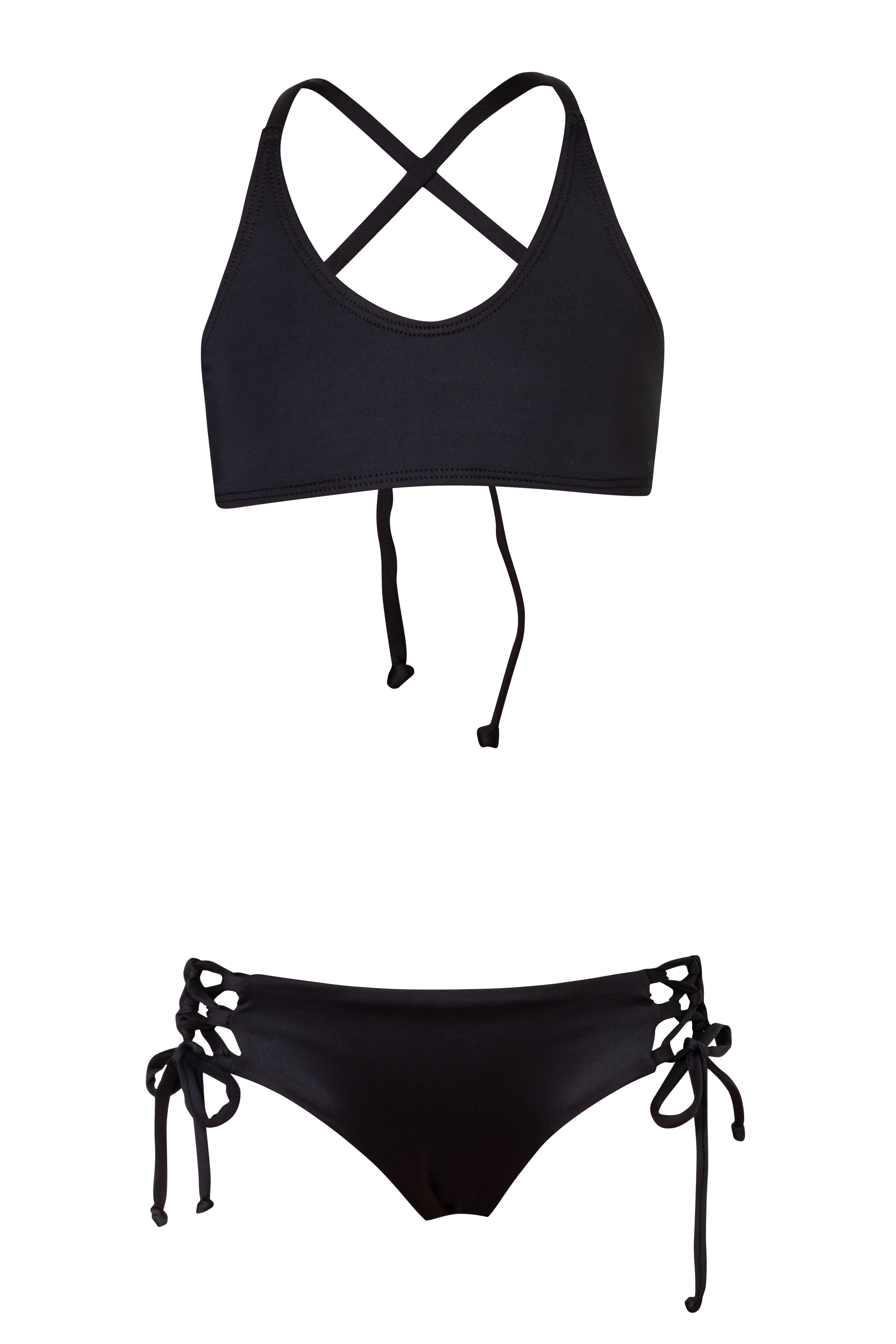 Front Row - Black Bikini Set (FINAL SALE)