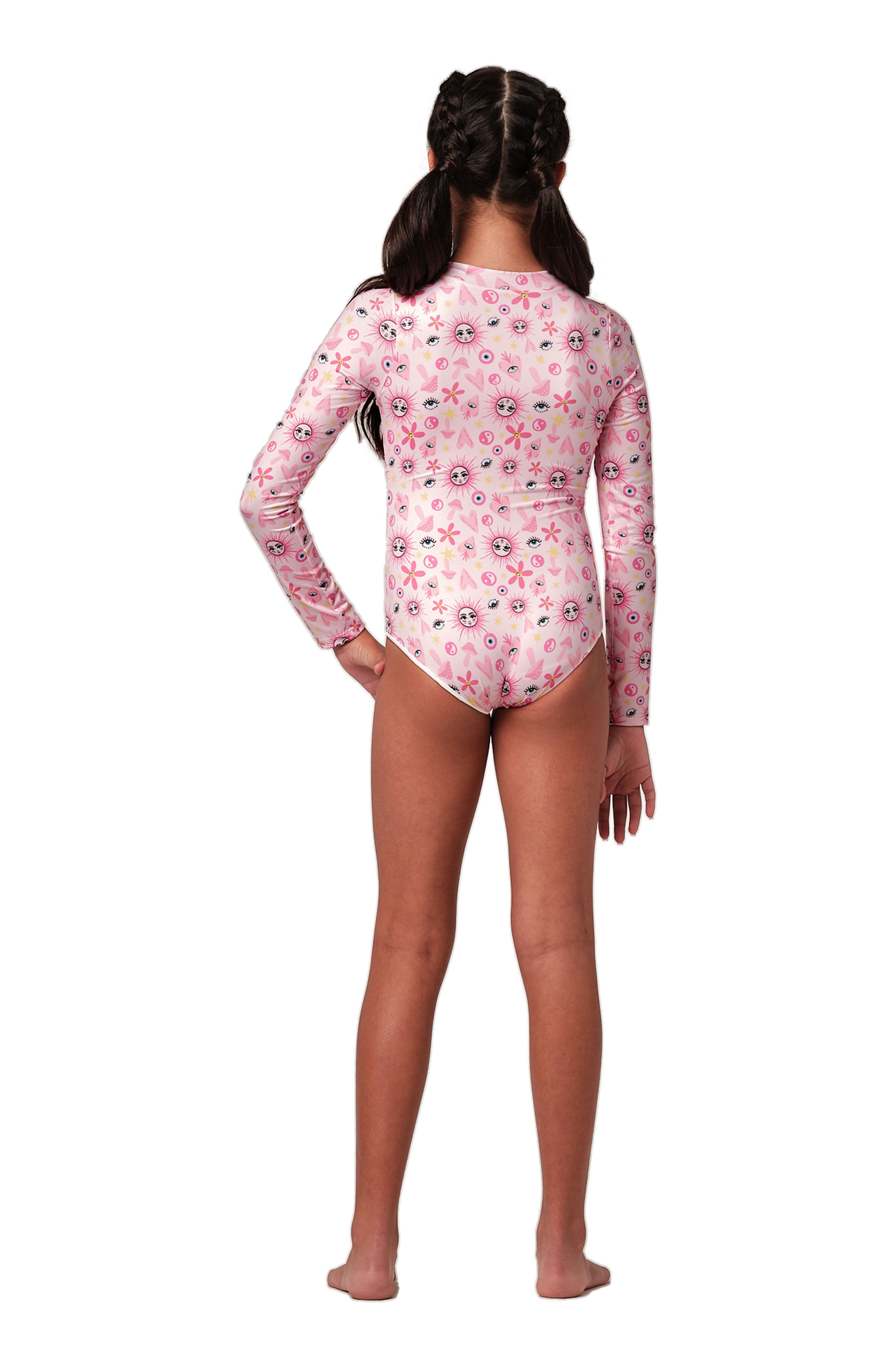 Scooba Doo  - Happy Hippie Pink One Piece (FINAL SALE)