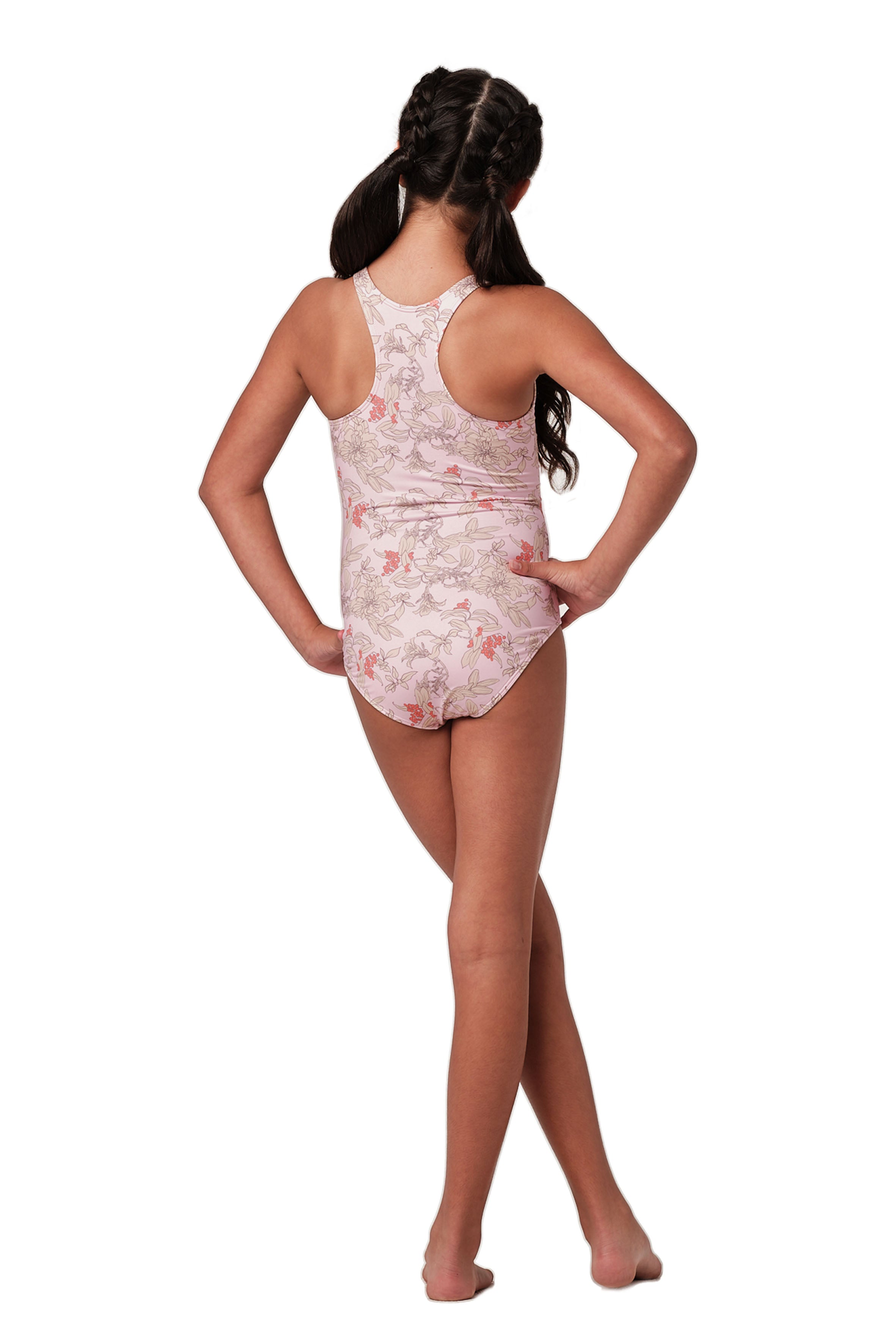 Not Too Basic - Happy Hippie Pink One Piece (FINAL SALE)
