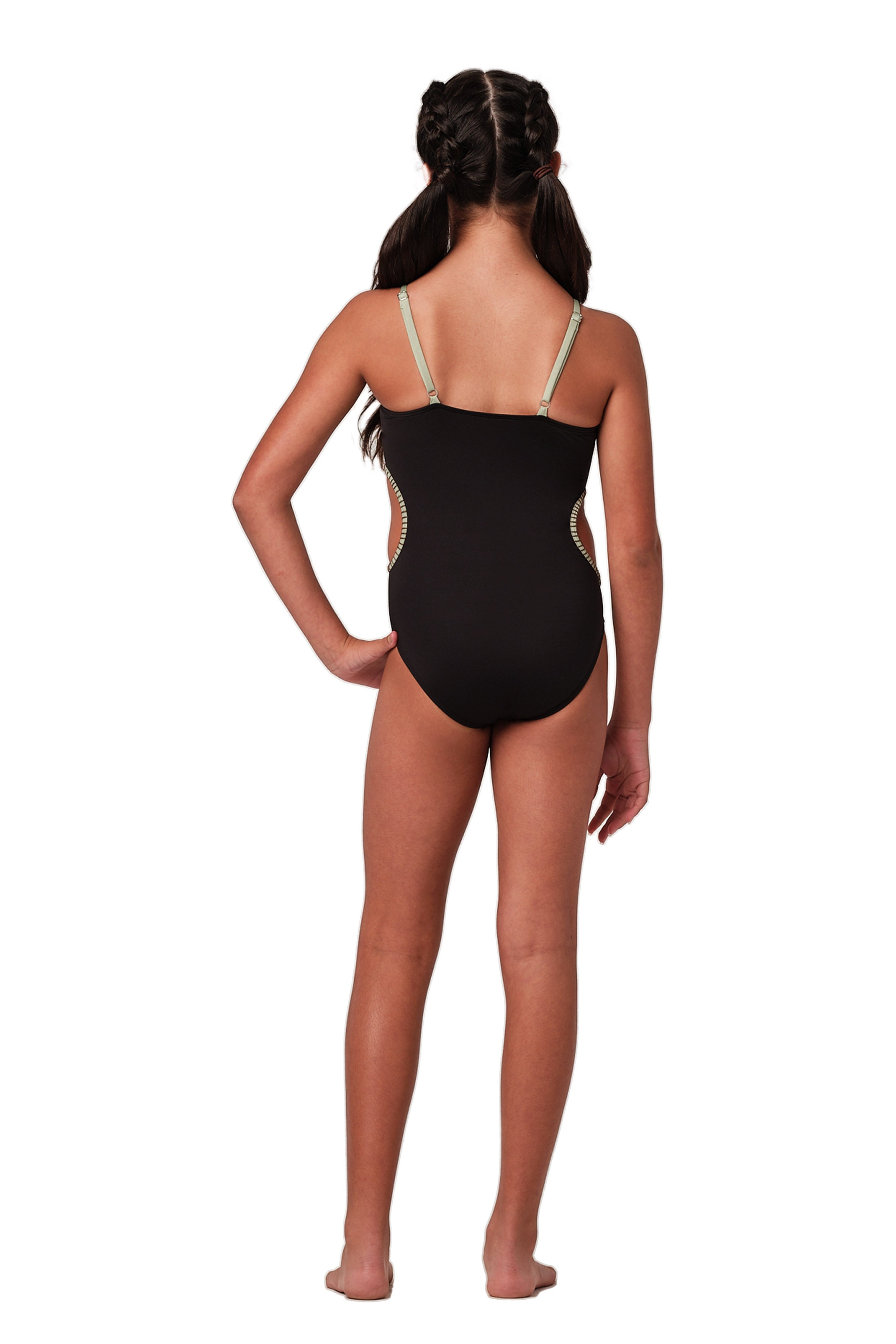 Circle Back Black - One Piece (FINAL SALE)