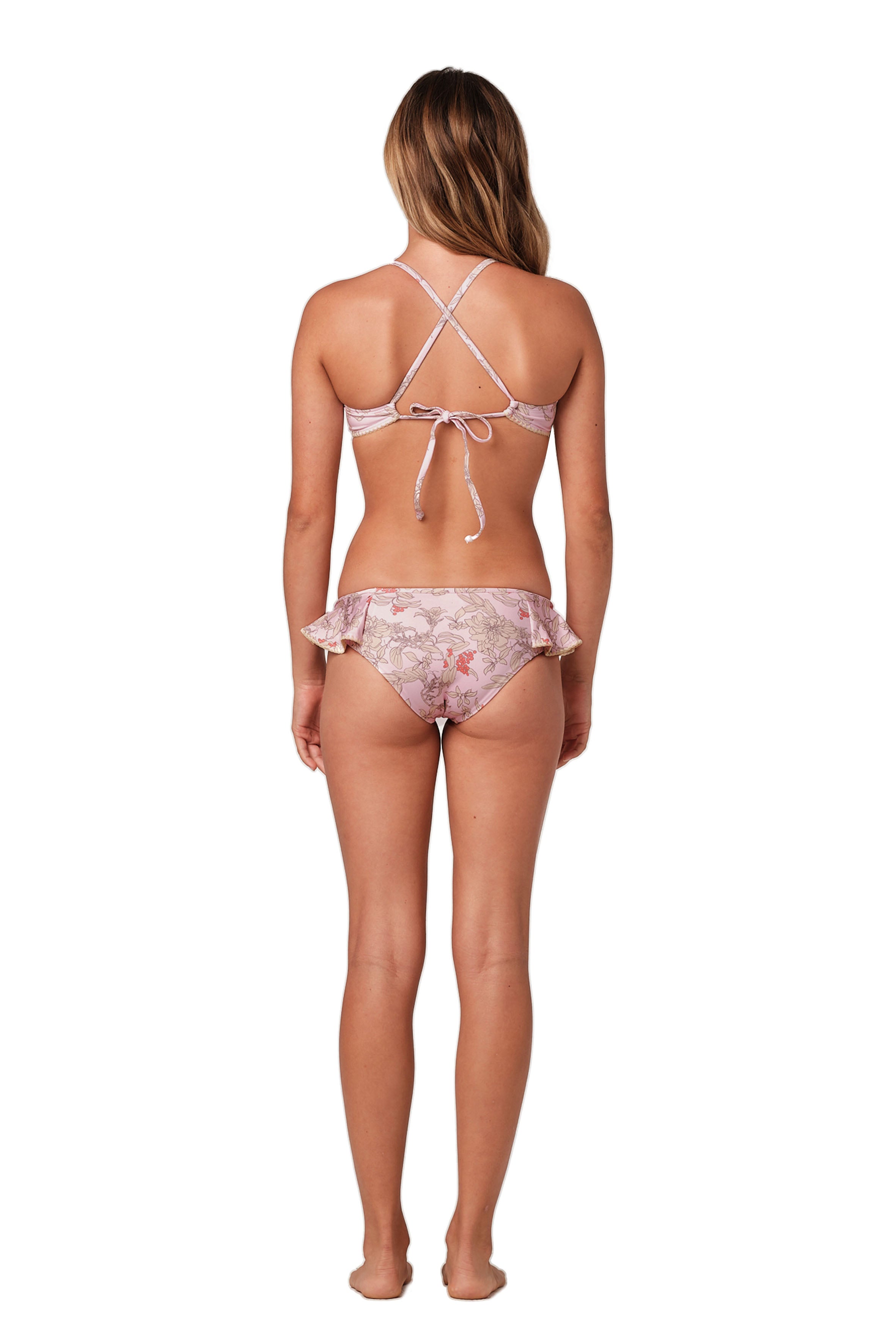 So Girl - Garden Pink Bikini Set (FINAL SALE)