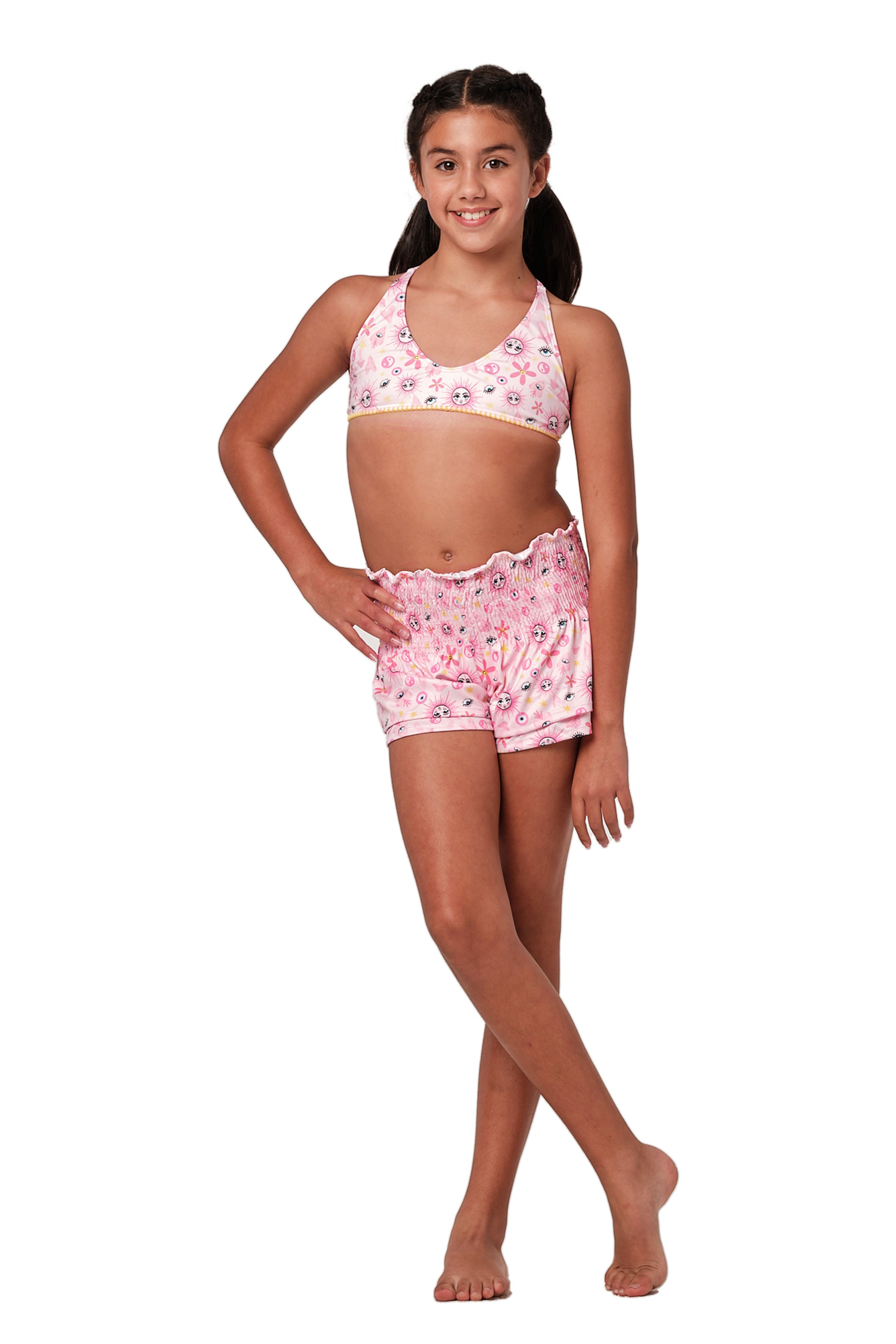 Short Circuit - Happy Hippie Pink  Cover Up (FINAL SALE)