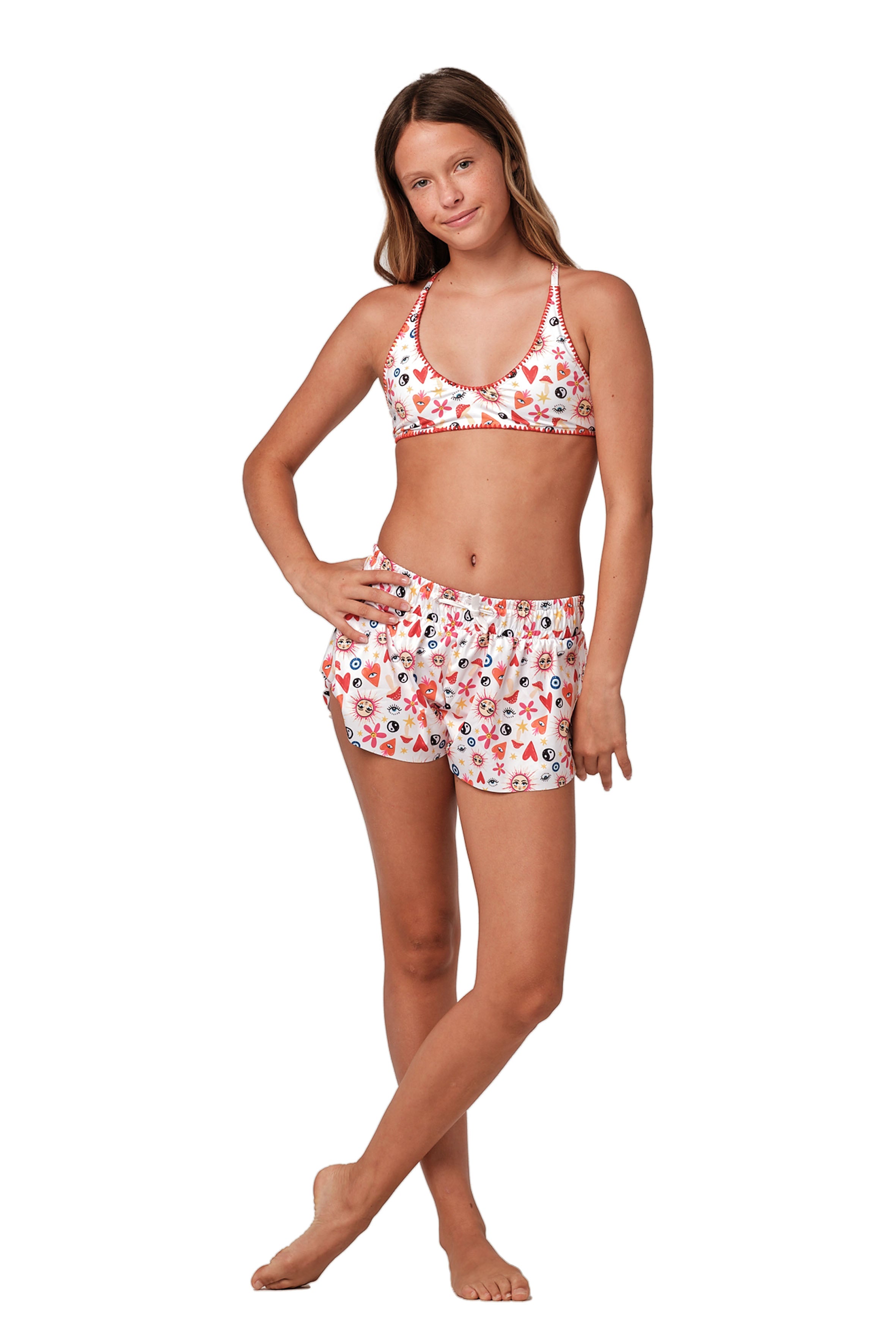 Short Version - Happy Hippie White Cover Up