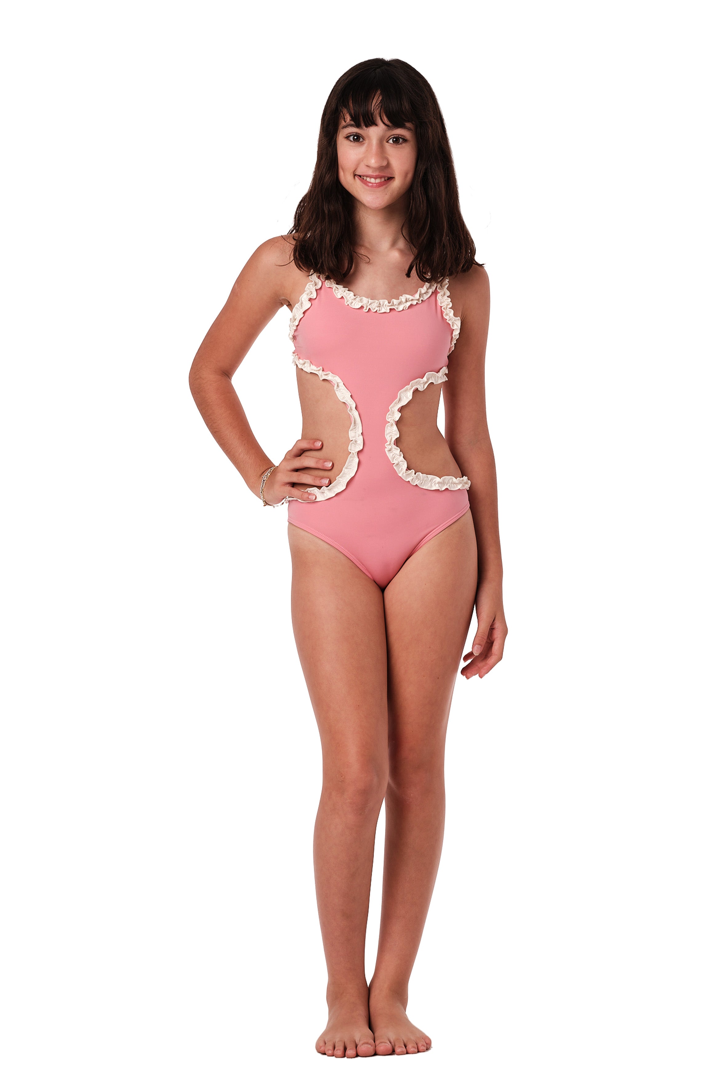 Hey Girl - Blush One Piece  (FINAL SALE)
