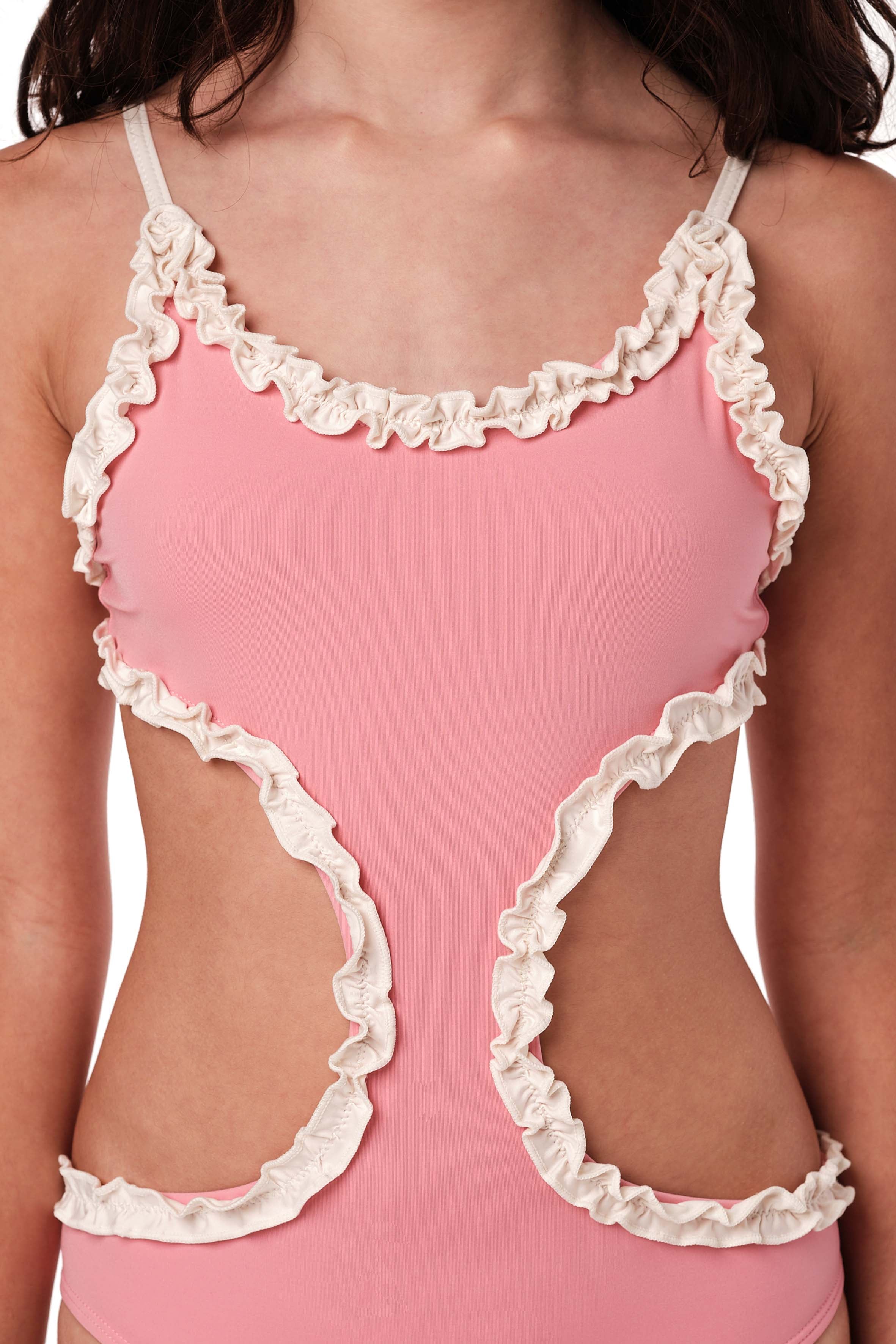 Hey Girl - Blush One Piece  (FINAL SALE)