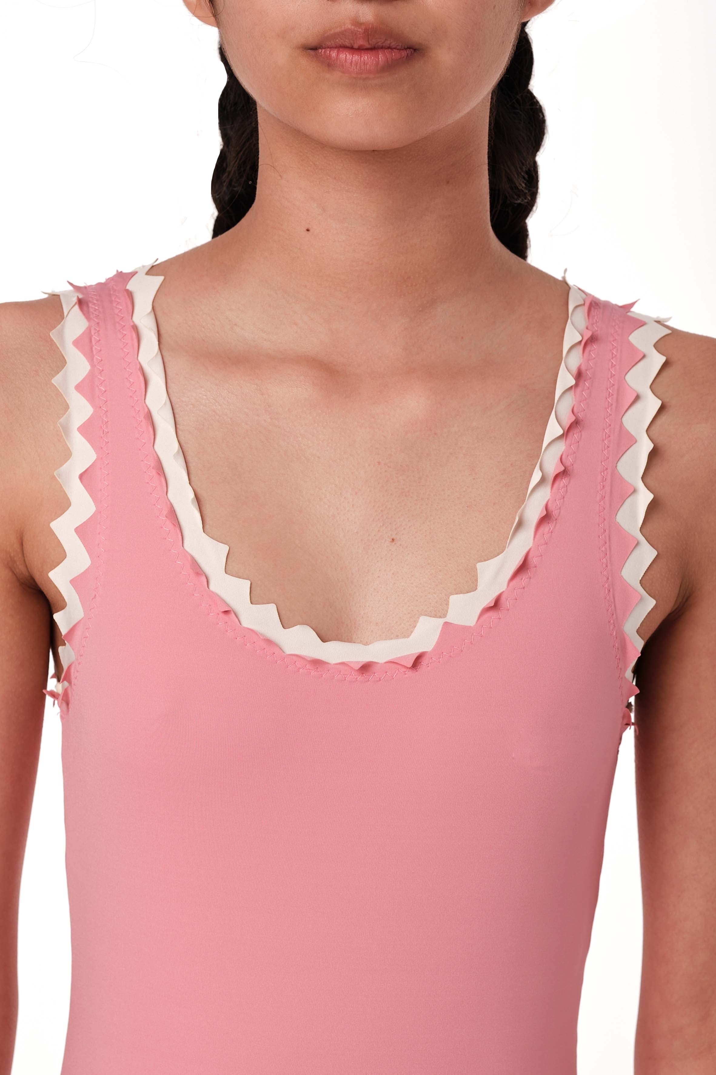 Laser Vision - Blush One Piece  (FINAL SALE)