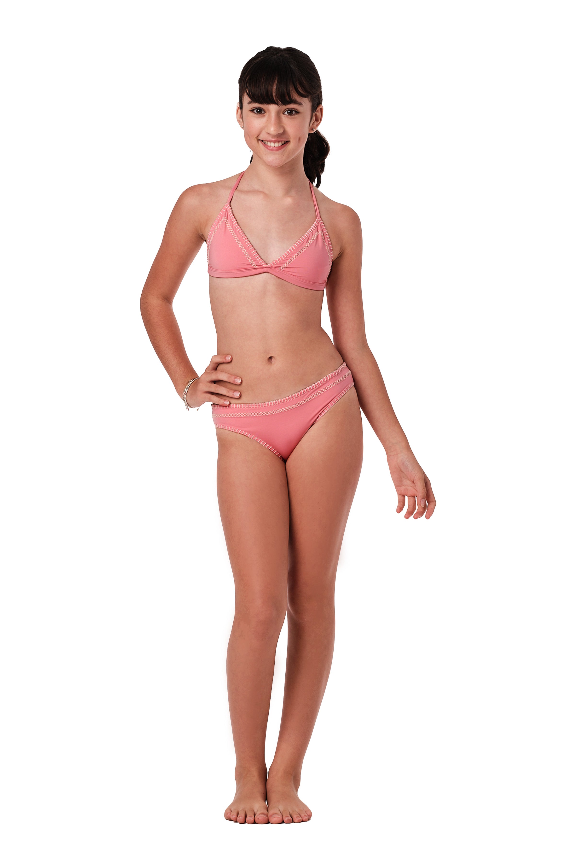 Try Angle - Blush Bikini Set (FINAL SALE)