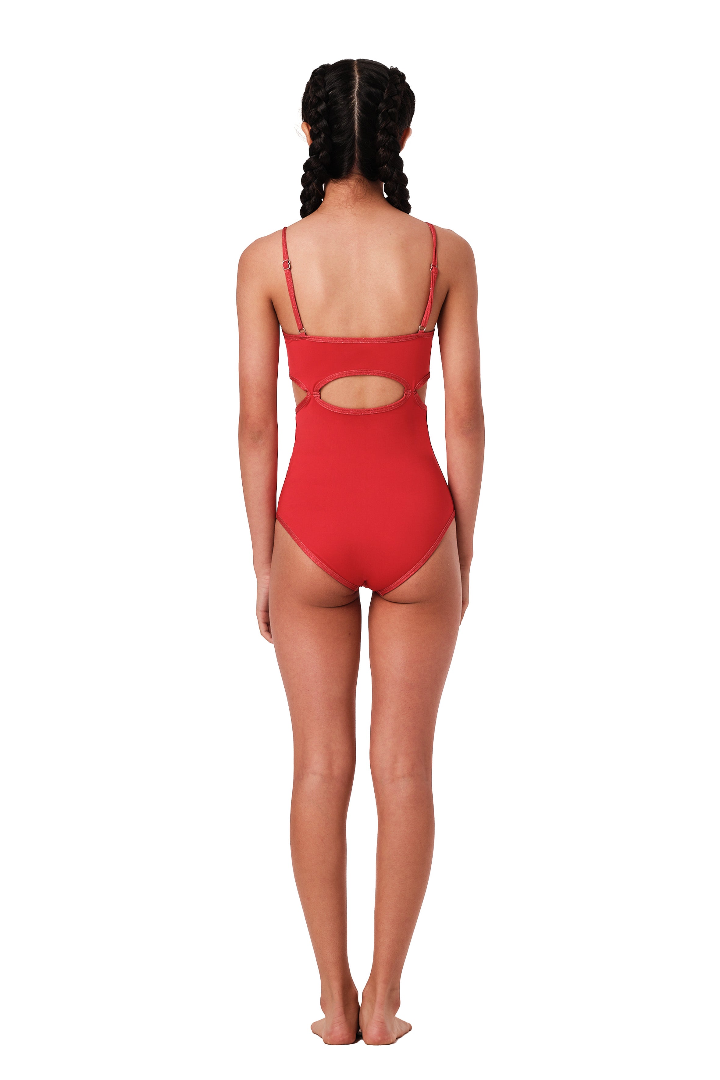 Holy Chic -  Red Glitter One Piece