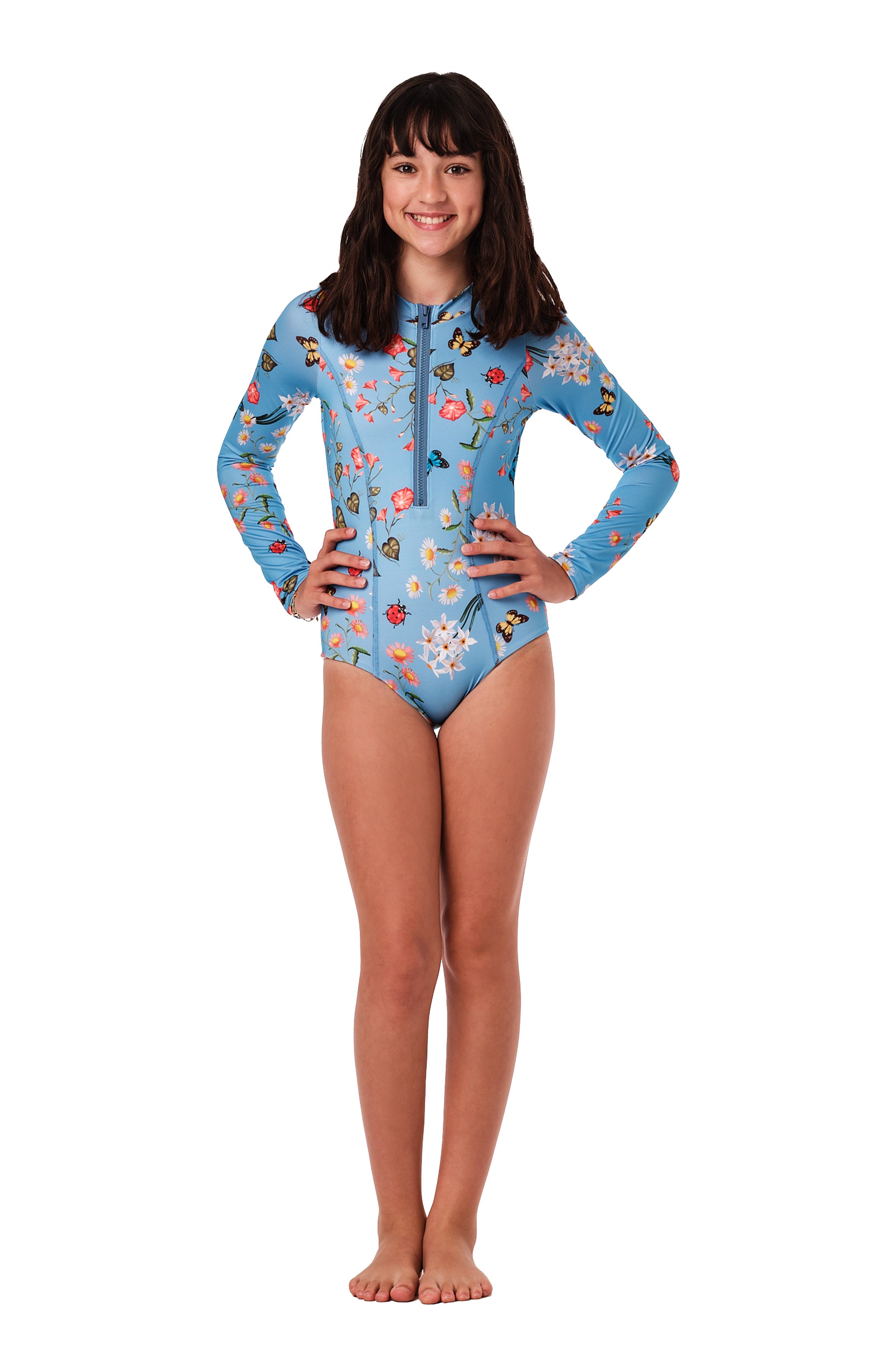 Scooba Doo - Full Bloom Blue One Piece