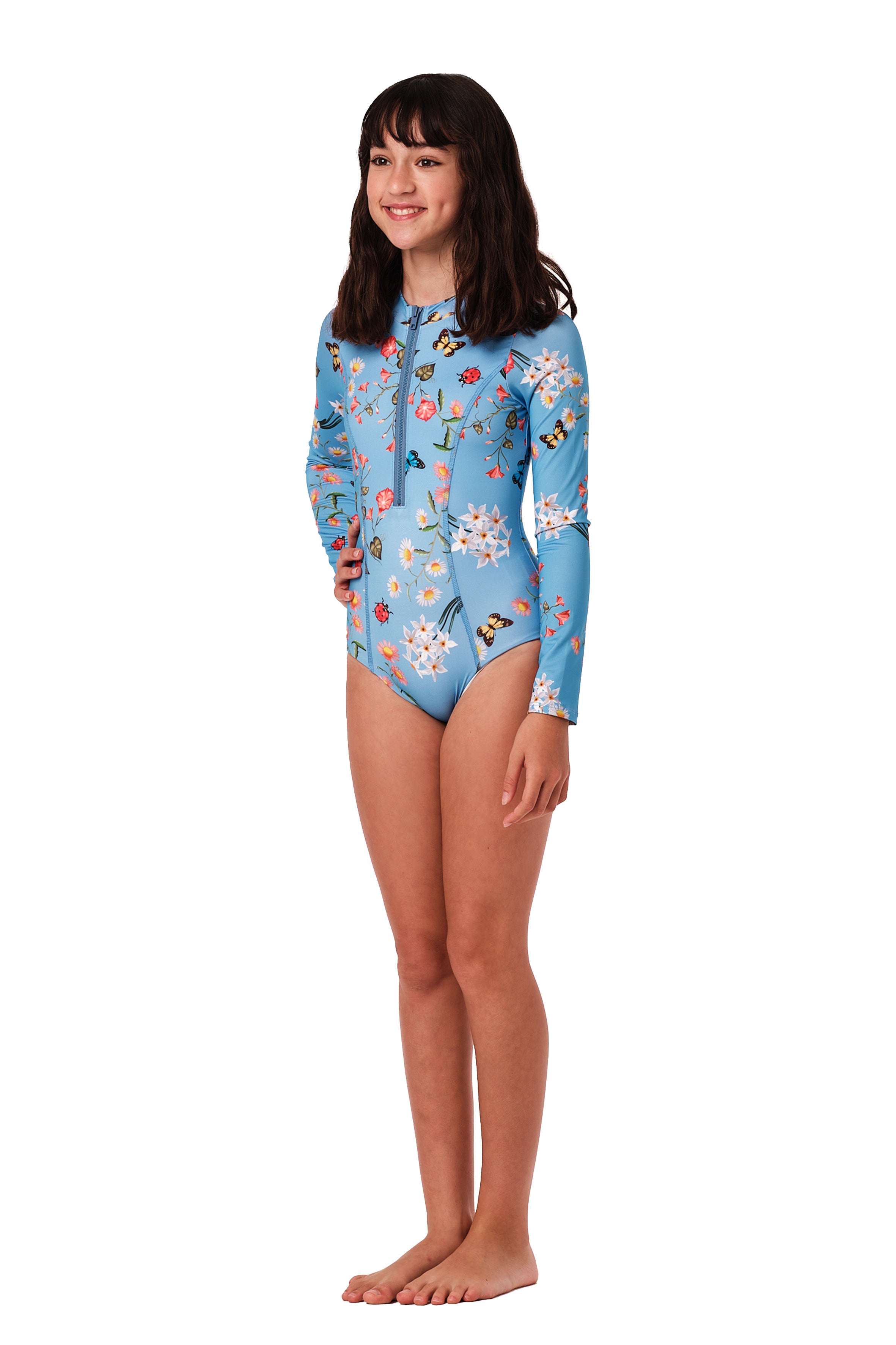 Scooba Doo - Full Bloom Blue One Piece
