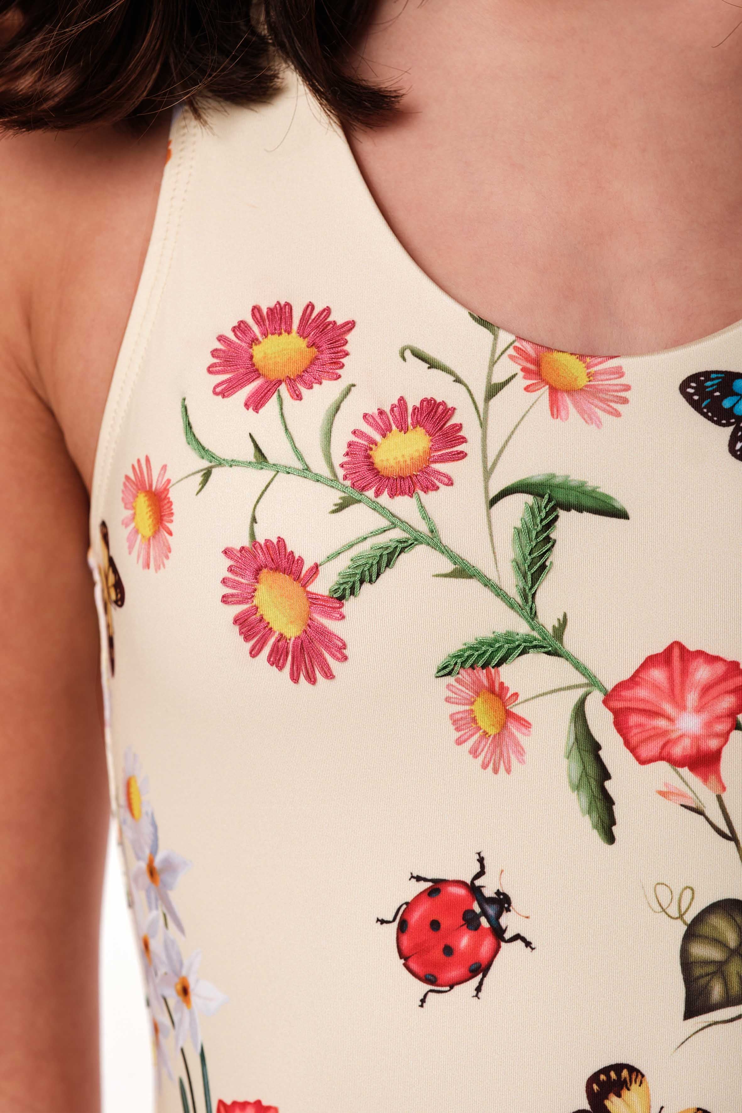 Not Too Basic - Full Bloom Yellow One Piece (FINAL SALE)