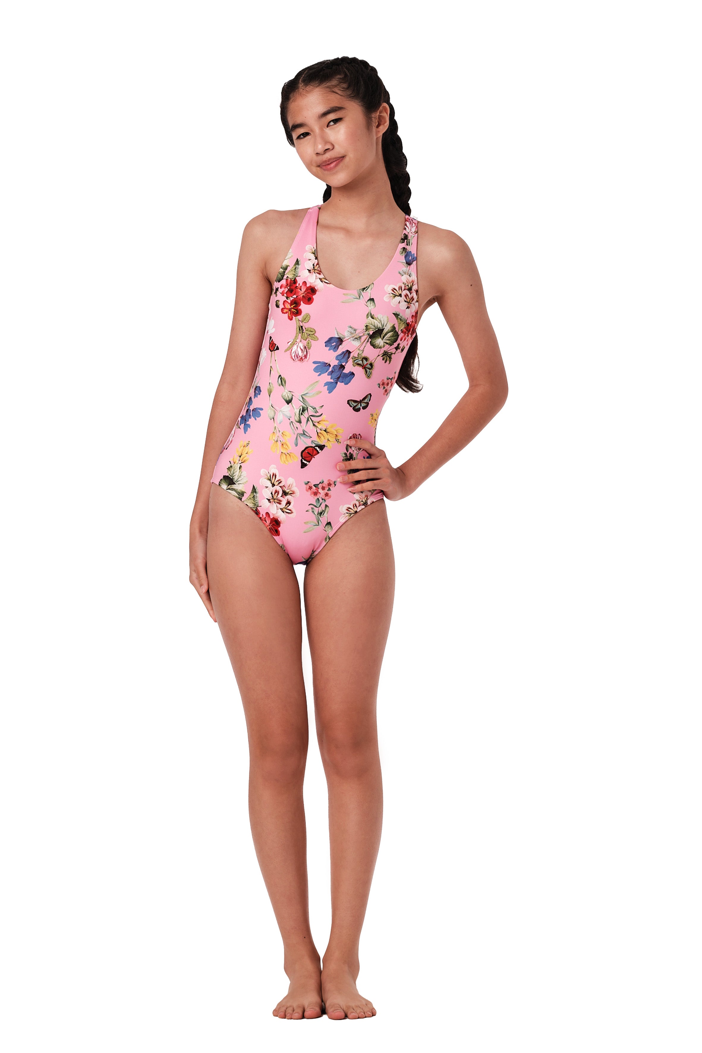 Not Too Basic - One Piece Forest Pink (FINAL SALE)