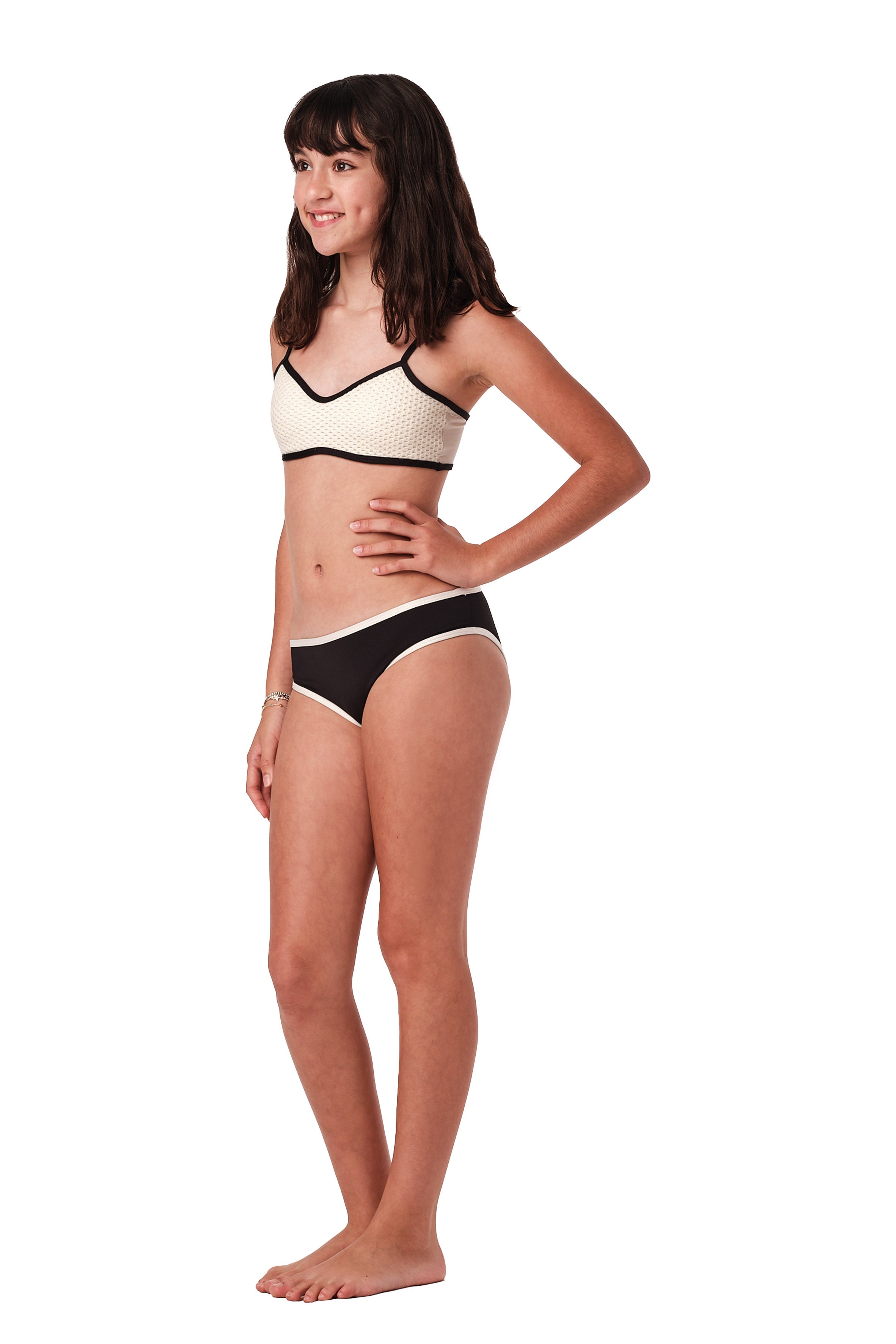 So Chic -  Black Crochet Bikini Set (FINAL SALE)