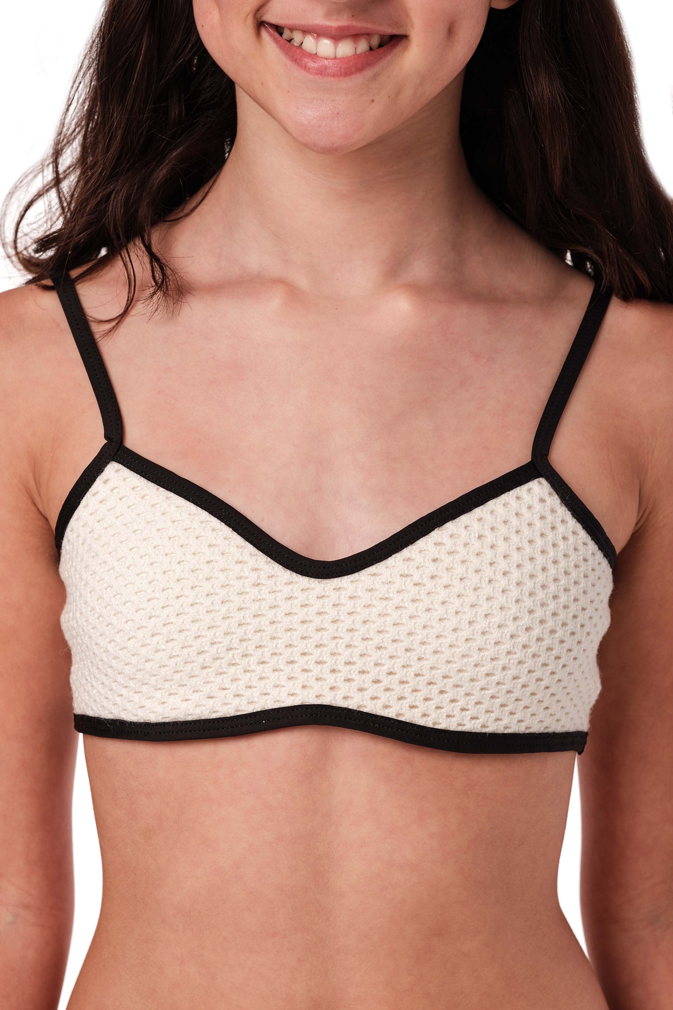 So Chic -  Black Crochet Bikini Set (FINAL SALE)