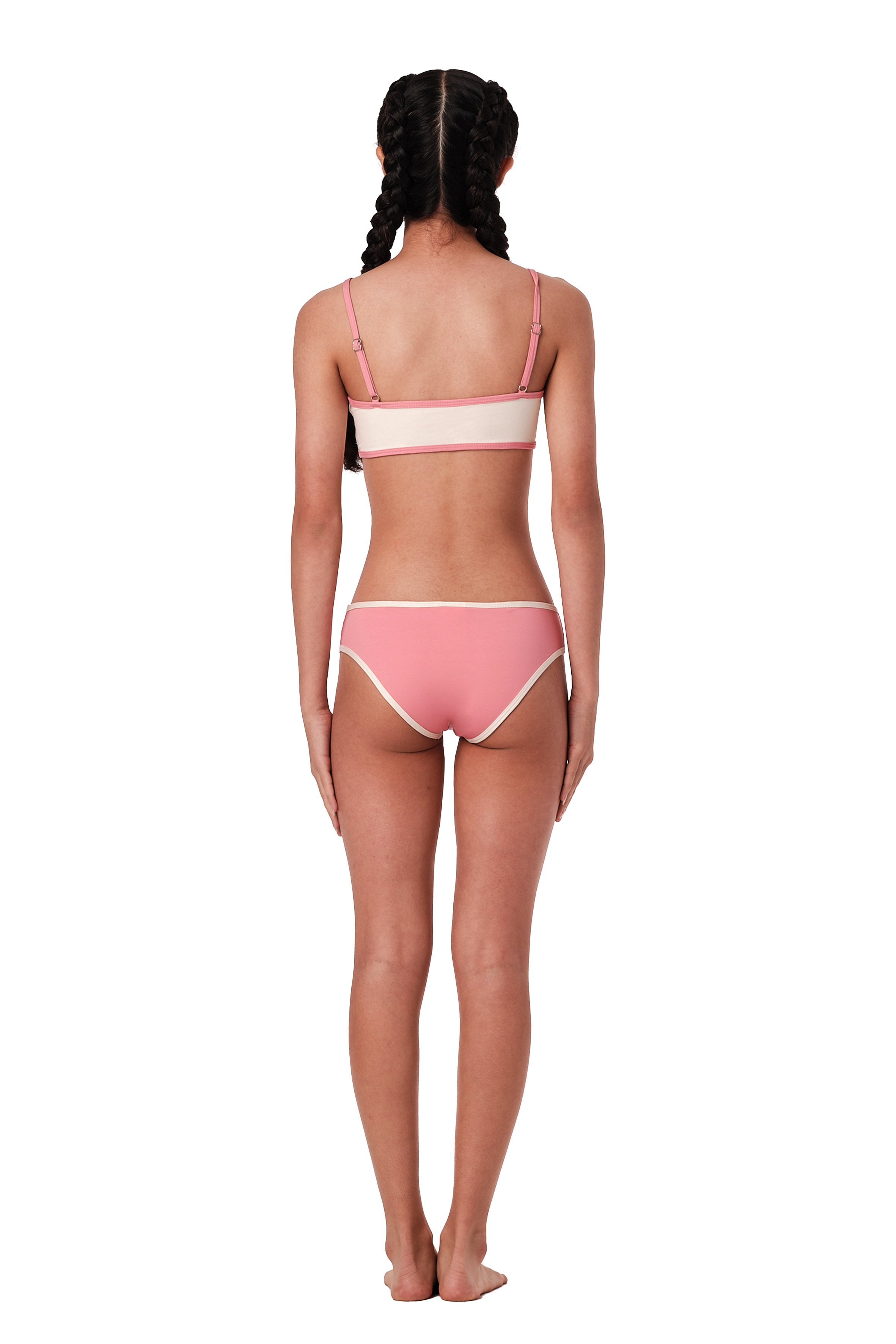So Chic - Blush Crochet Bikini Set (FINAL SALE)