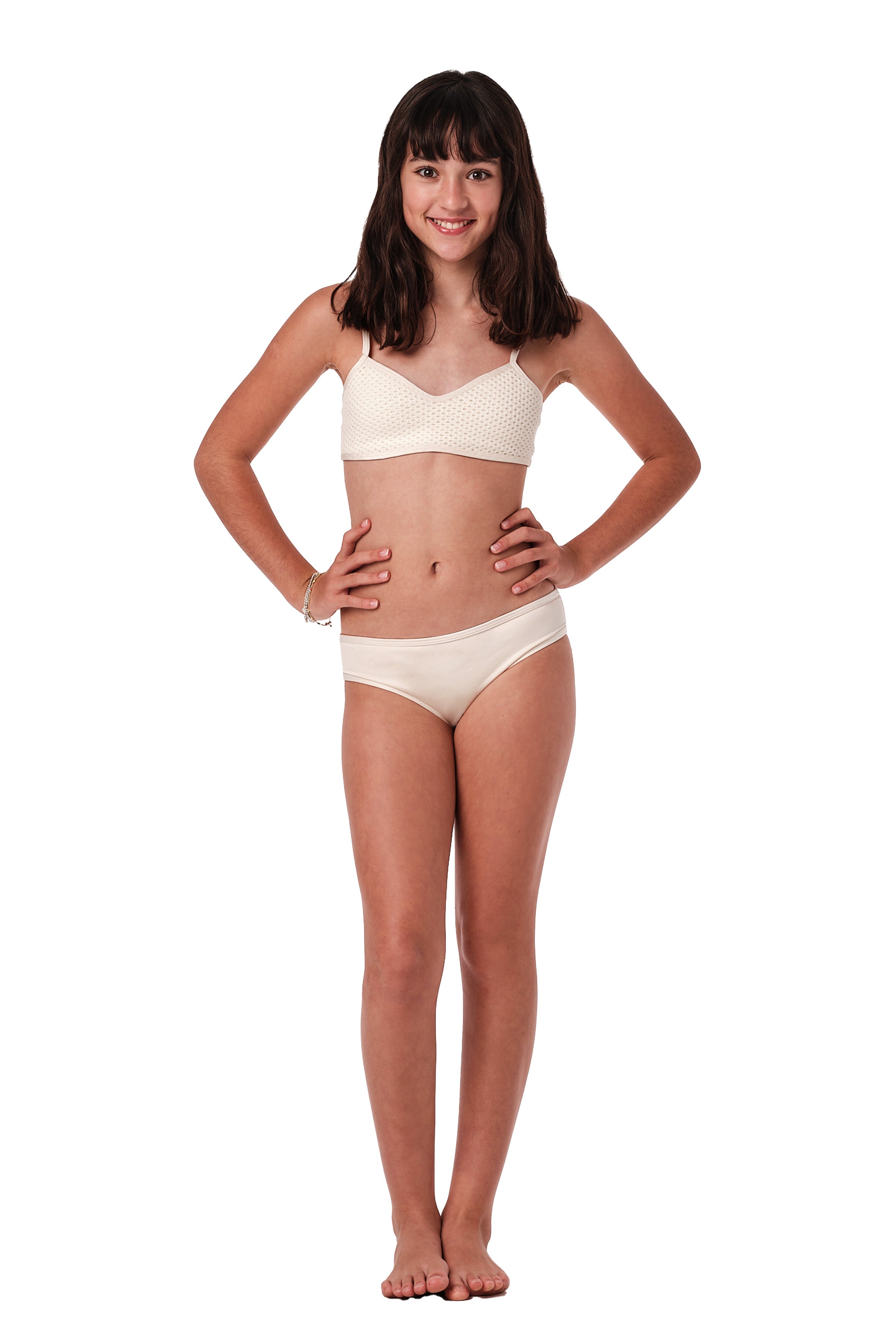 So Chic - Cream Crochet Bikini Set (FINAL SALE)
