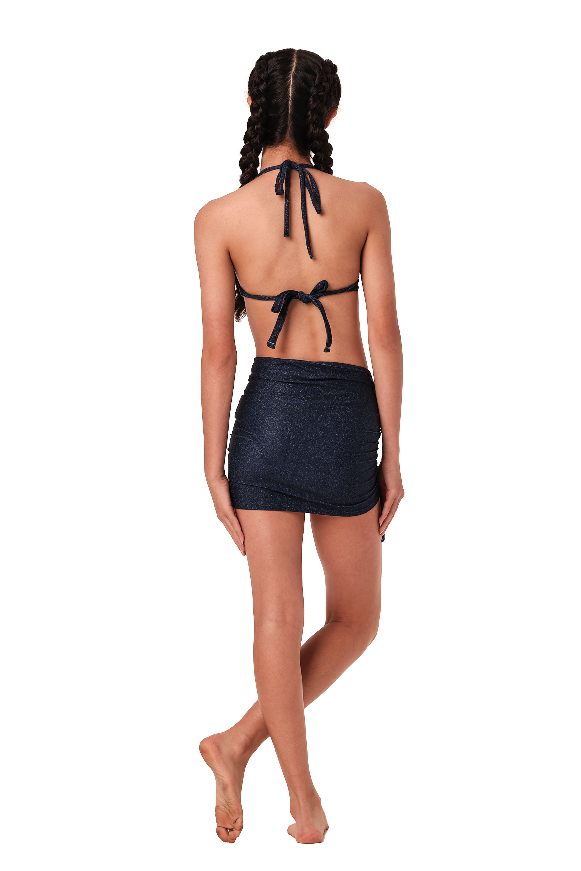 Scrunch It - Navy Glitter Cover Up