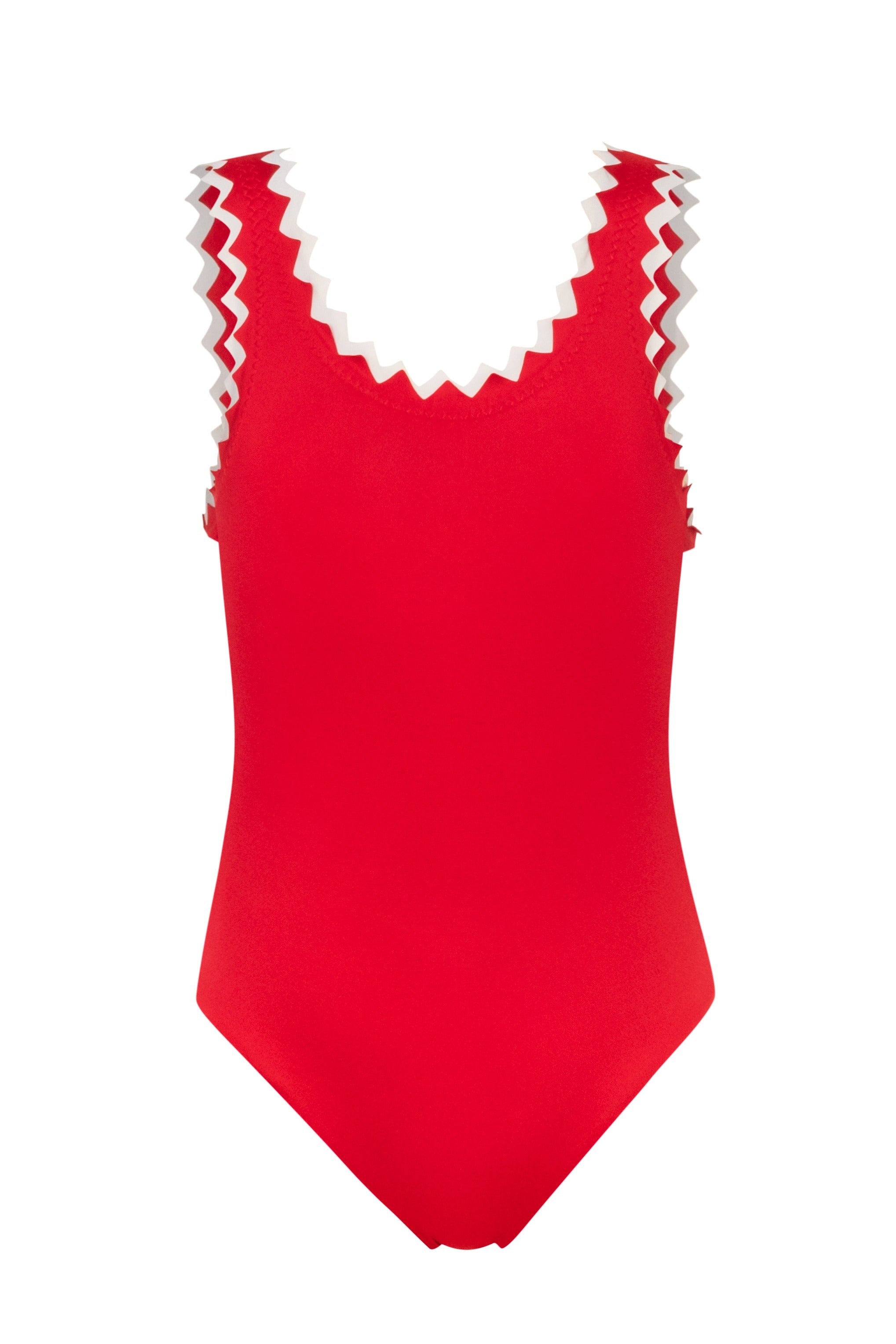 Laser Vision - Red One Piece  (FINAL SALE)