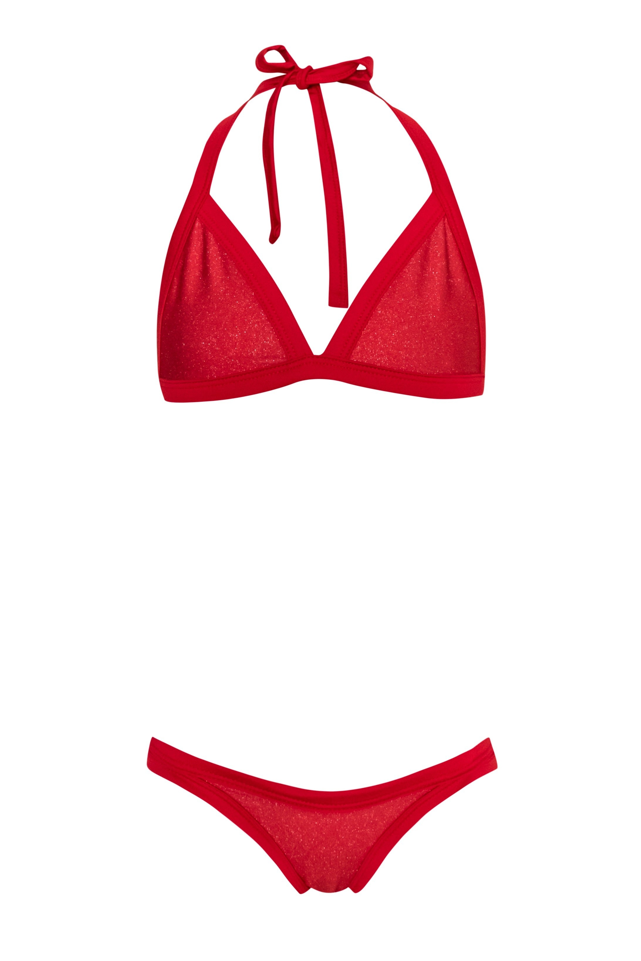 The Little - Red Glitter Bikini Set (FINAL SALE)