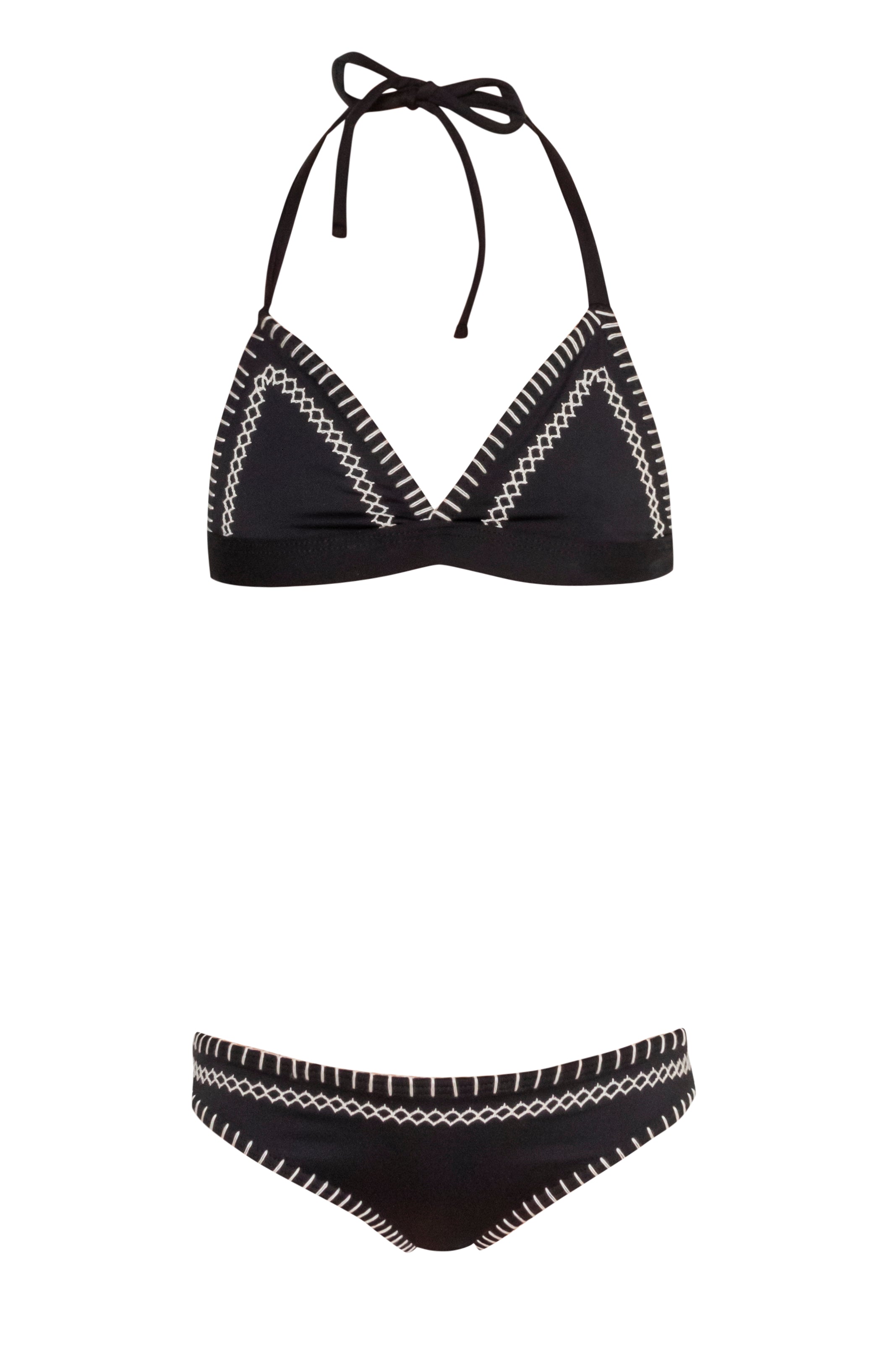 Try Angle - Black Bikini Set N
