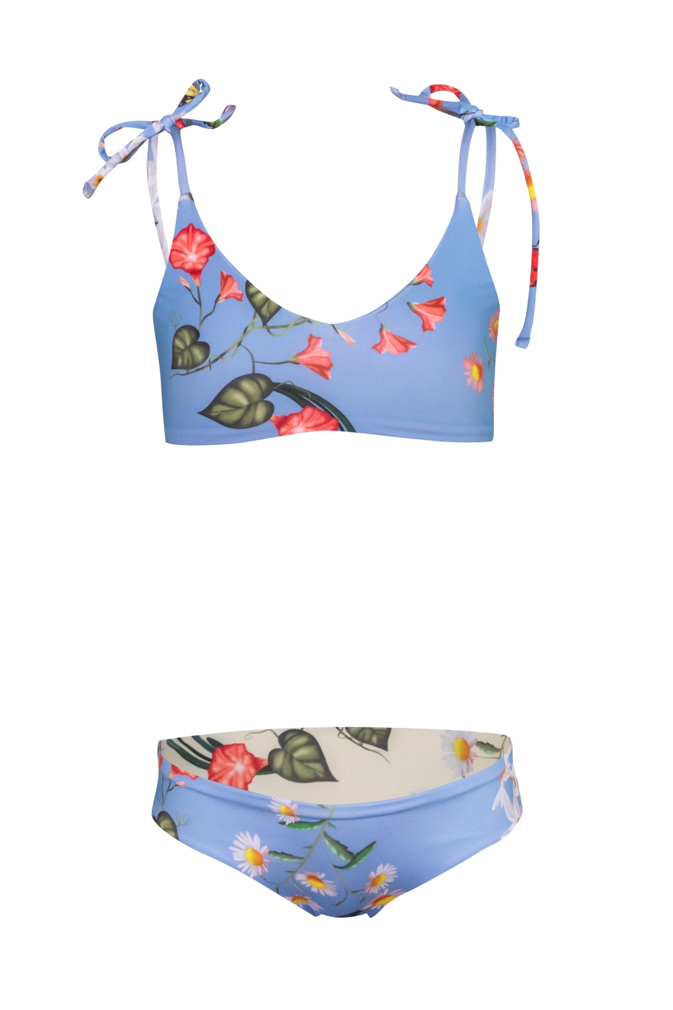 Two Faced - Full Bloom Bikini Set