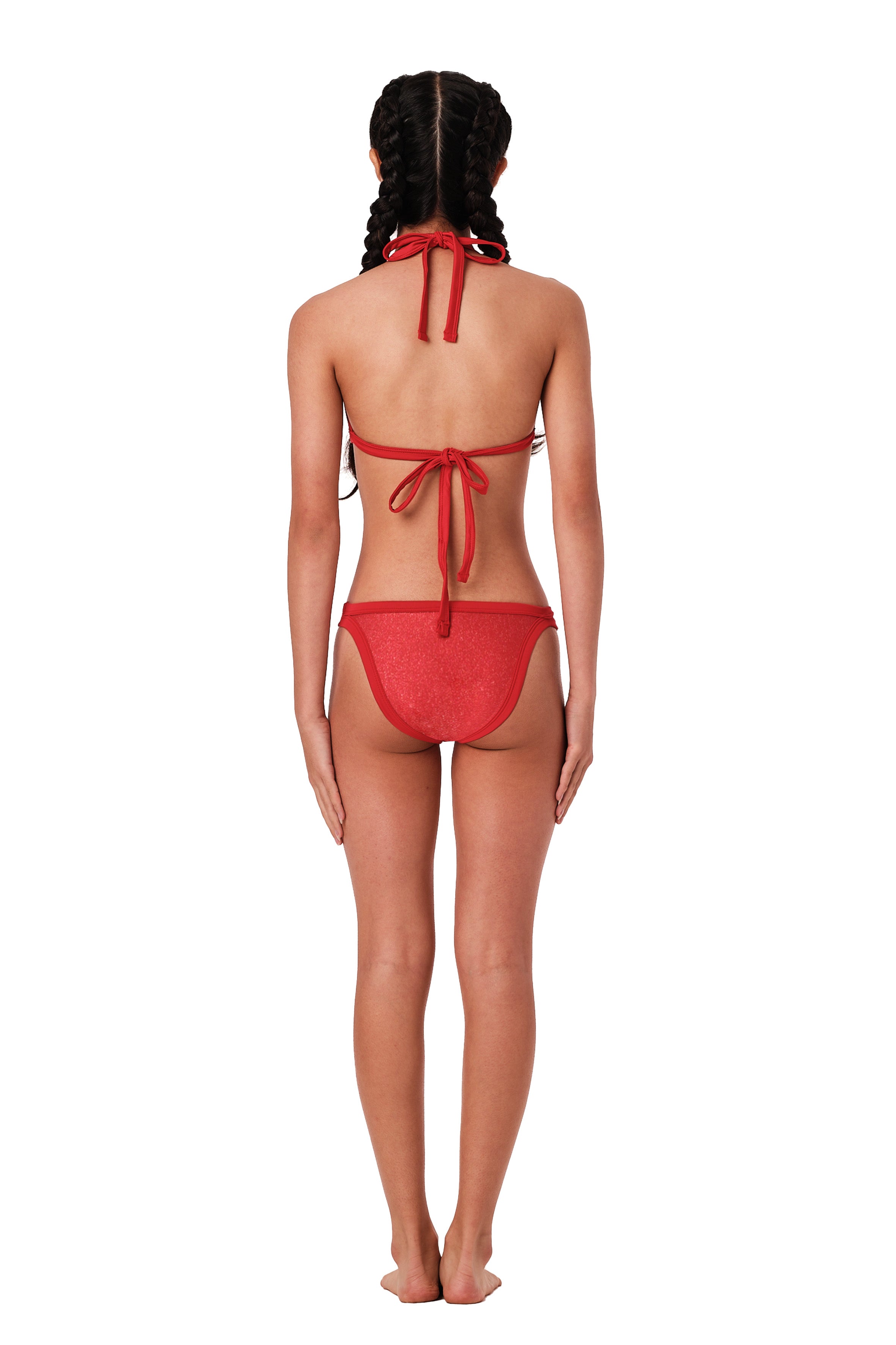 The Little - Red Glitter Bikini Set (FINAL SALE)