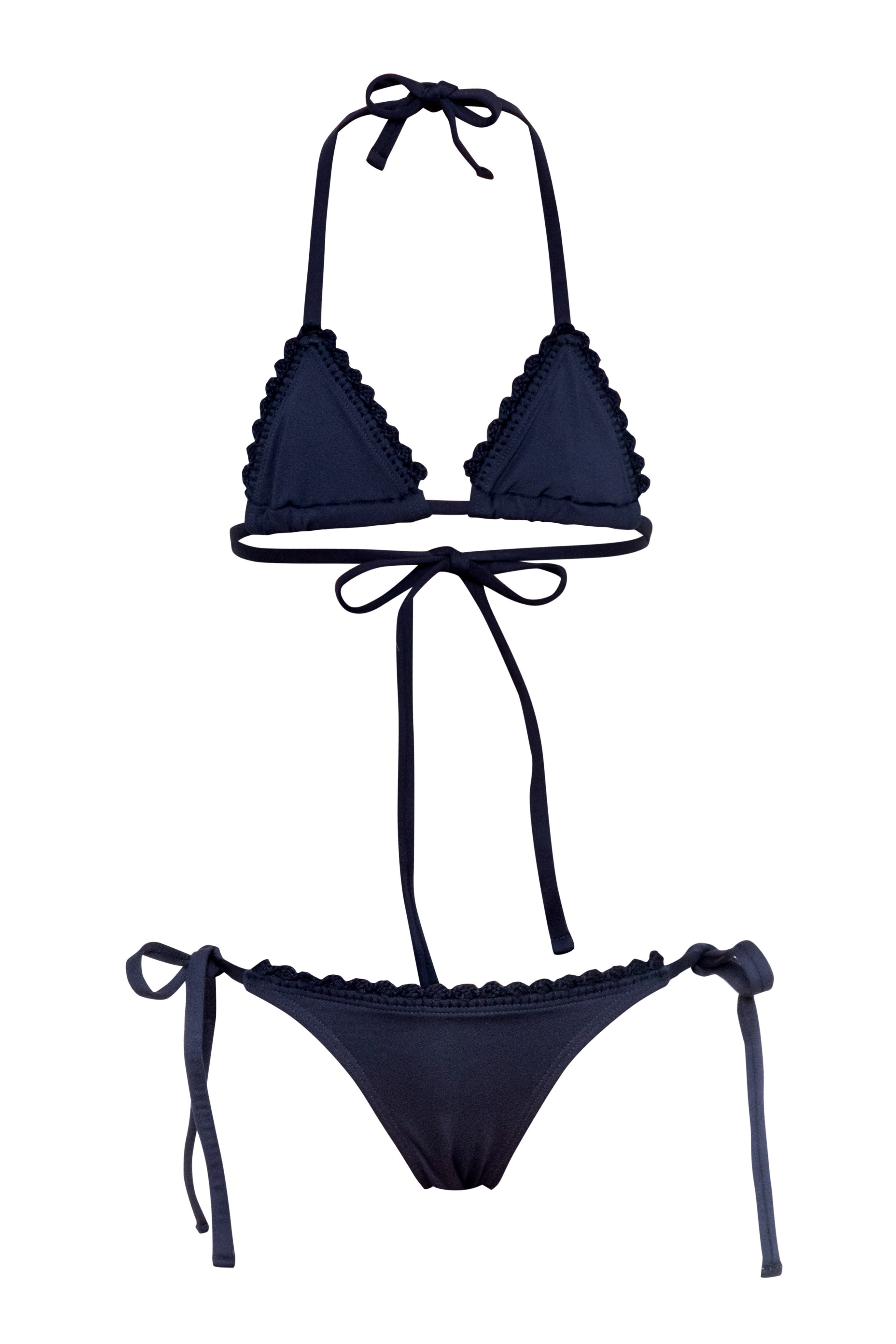 Crochet - Navy Bikini Set