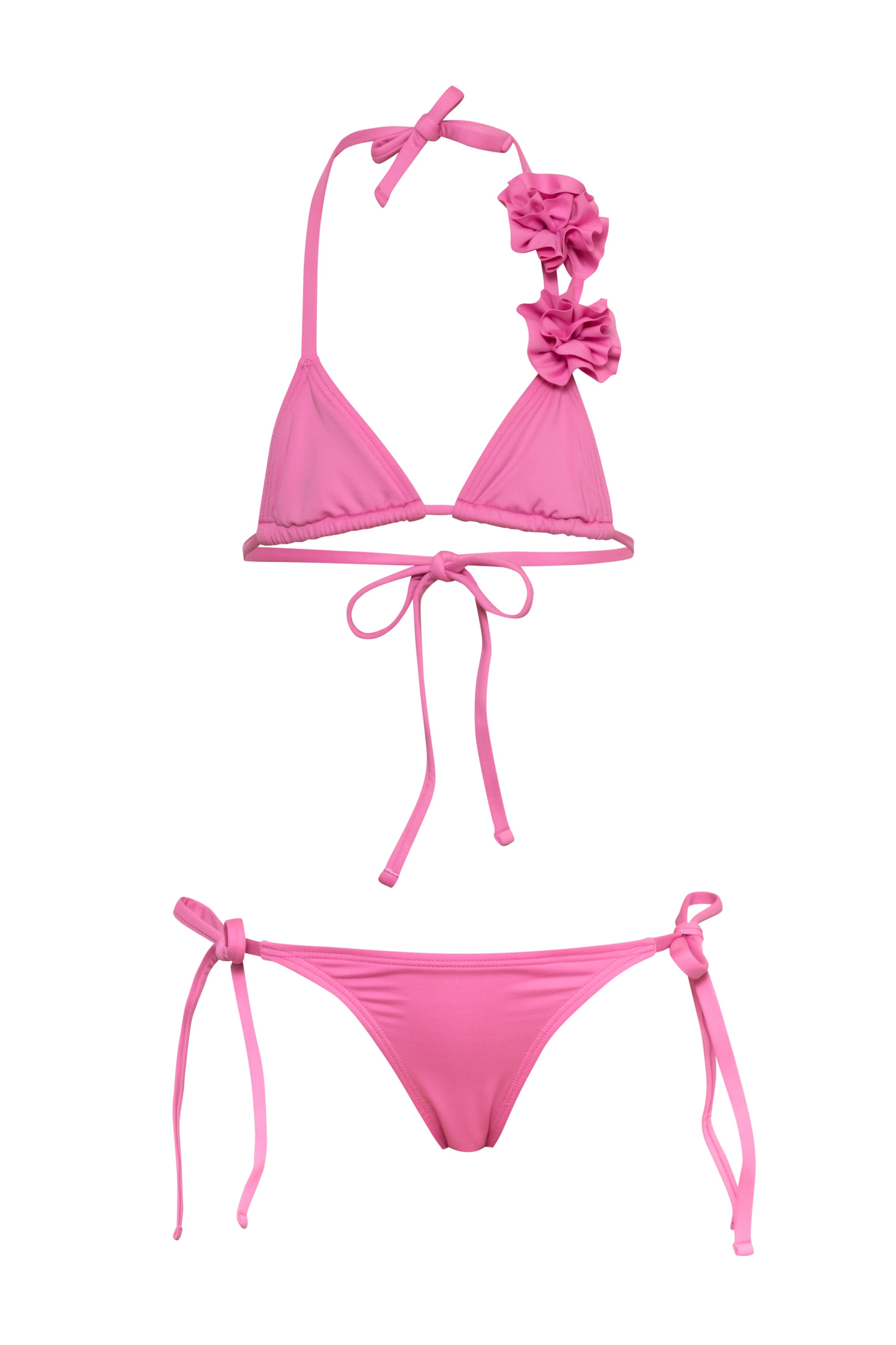 Flower Power - Pink Bikini Set