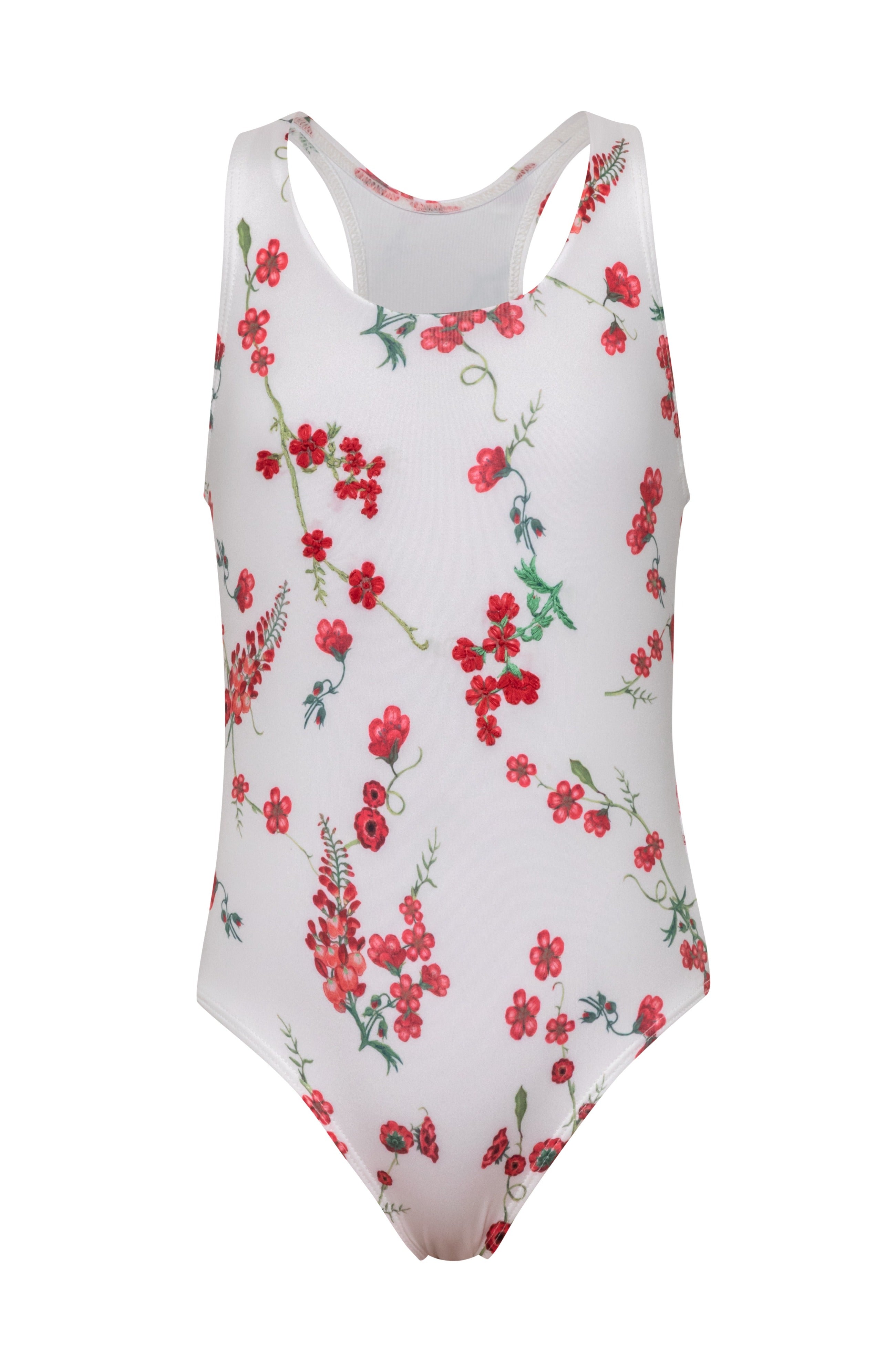 Not Too Basic - Fresia Red One Piece
