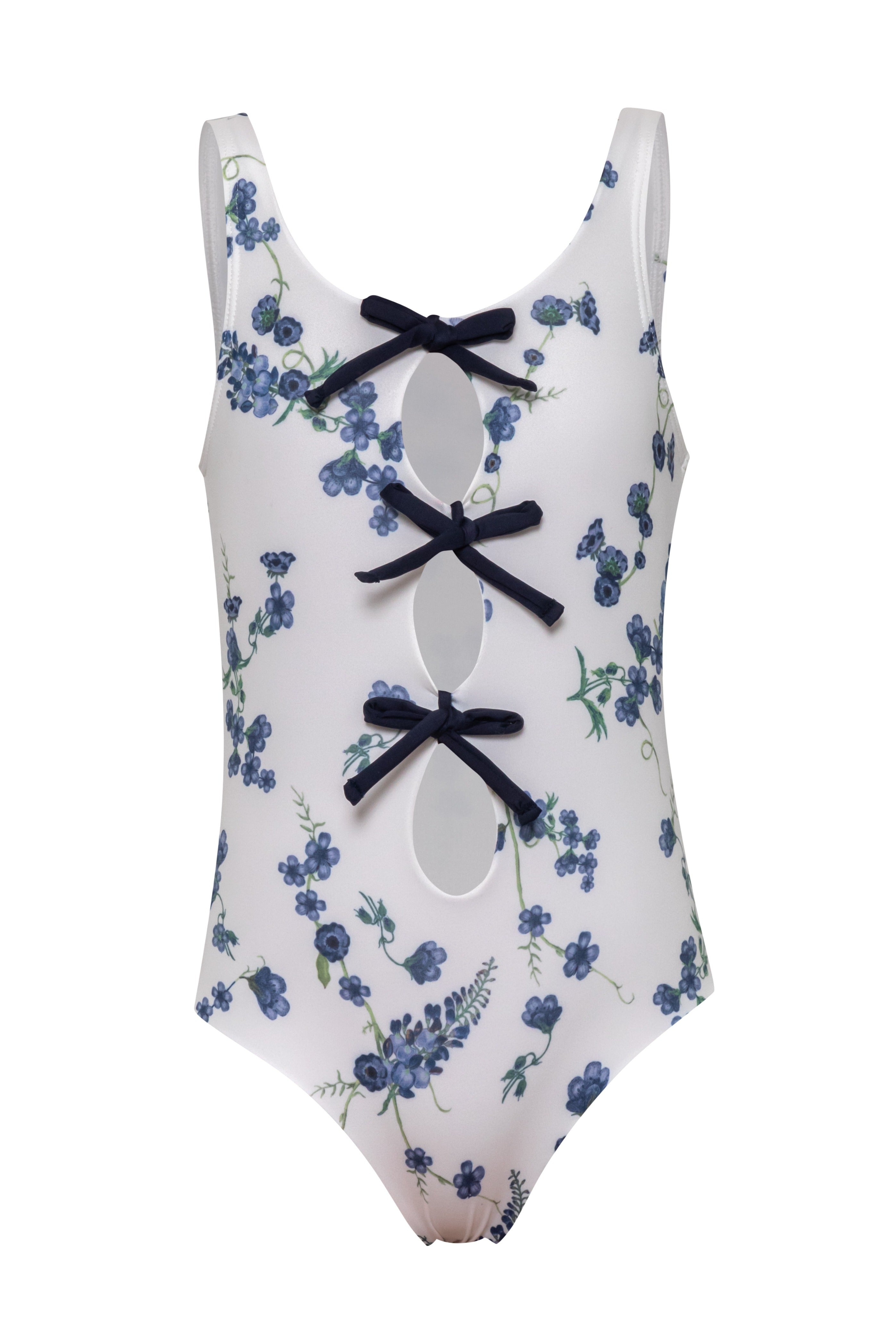 Tiny Tie - Fresia Navy One Piece