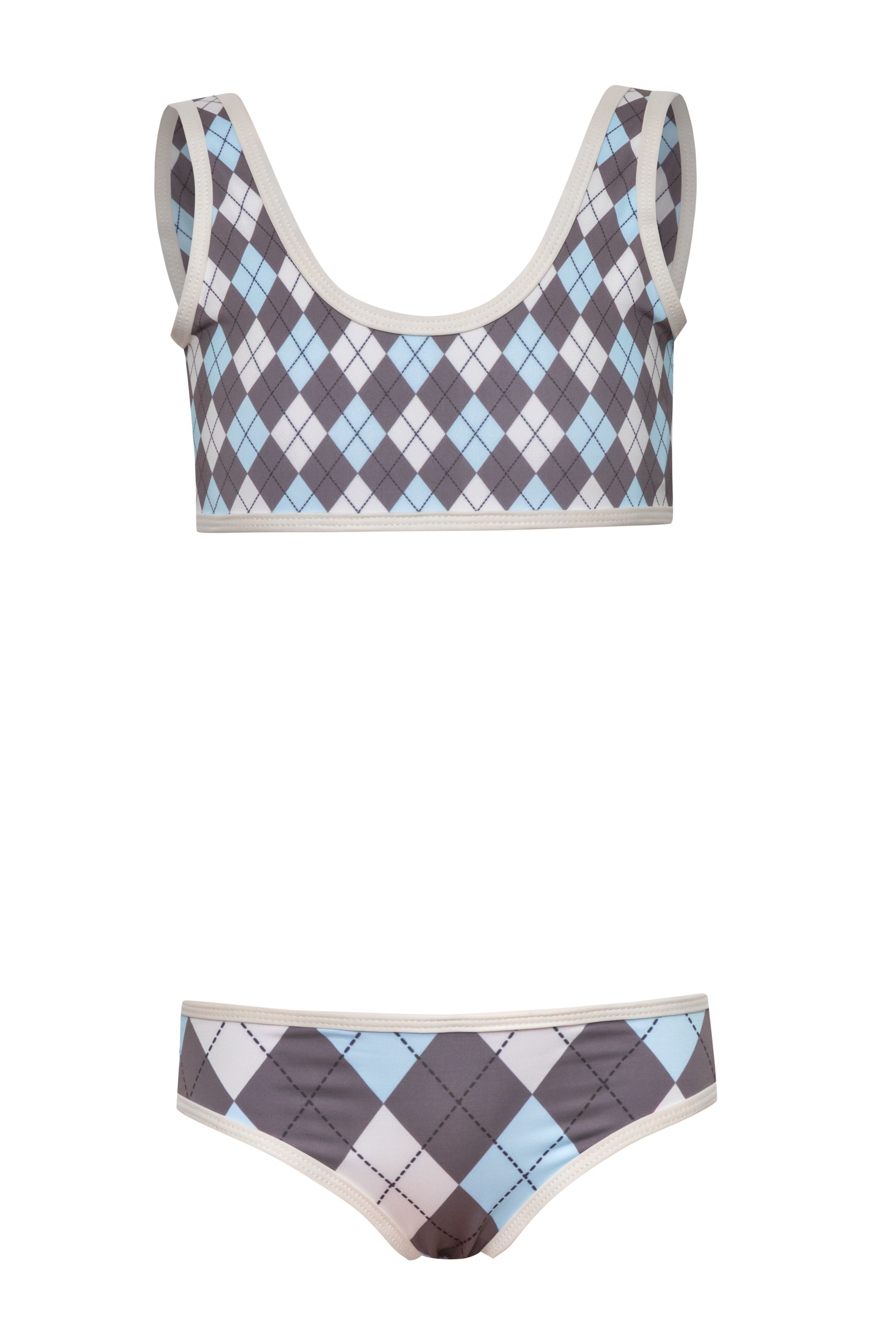 Back Up - Argyle Sky Bikini Set (FINAL SALE)