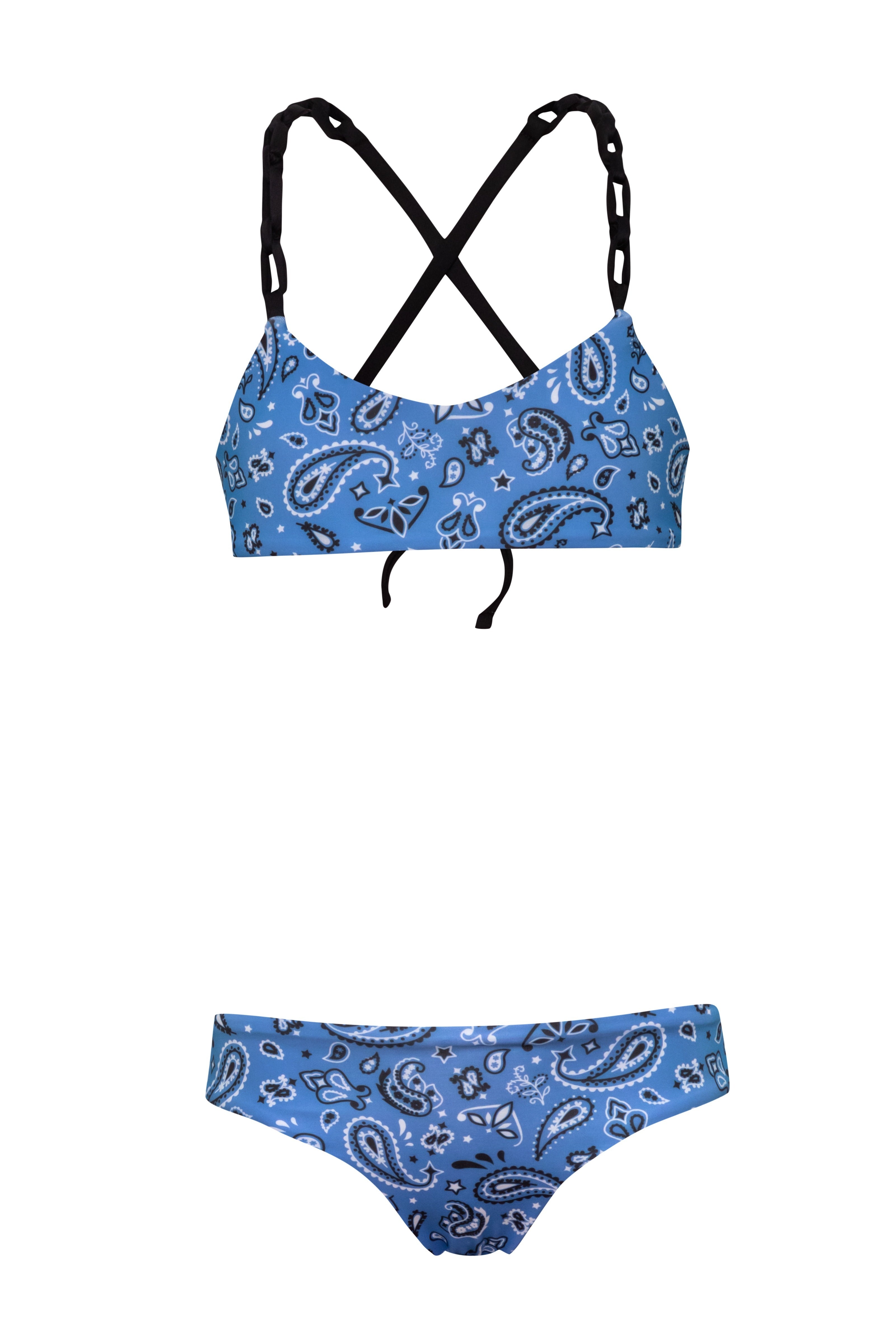 Linked - Bandana Blue Bikini Set