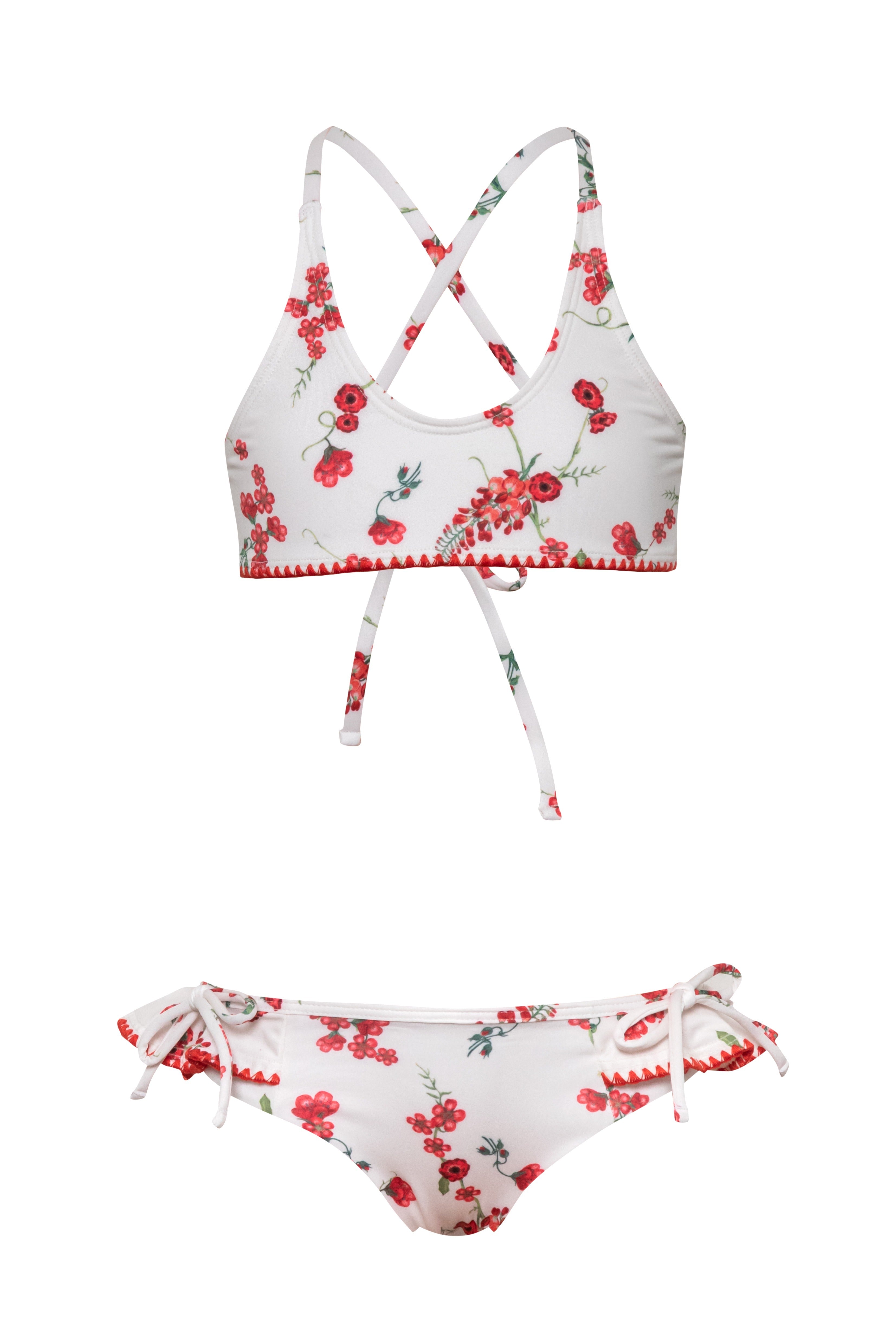 So Girl - Fresia Red Bikini Set