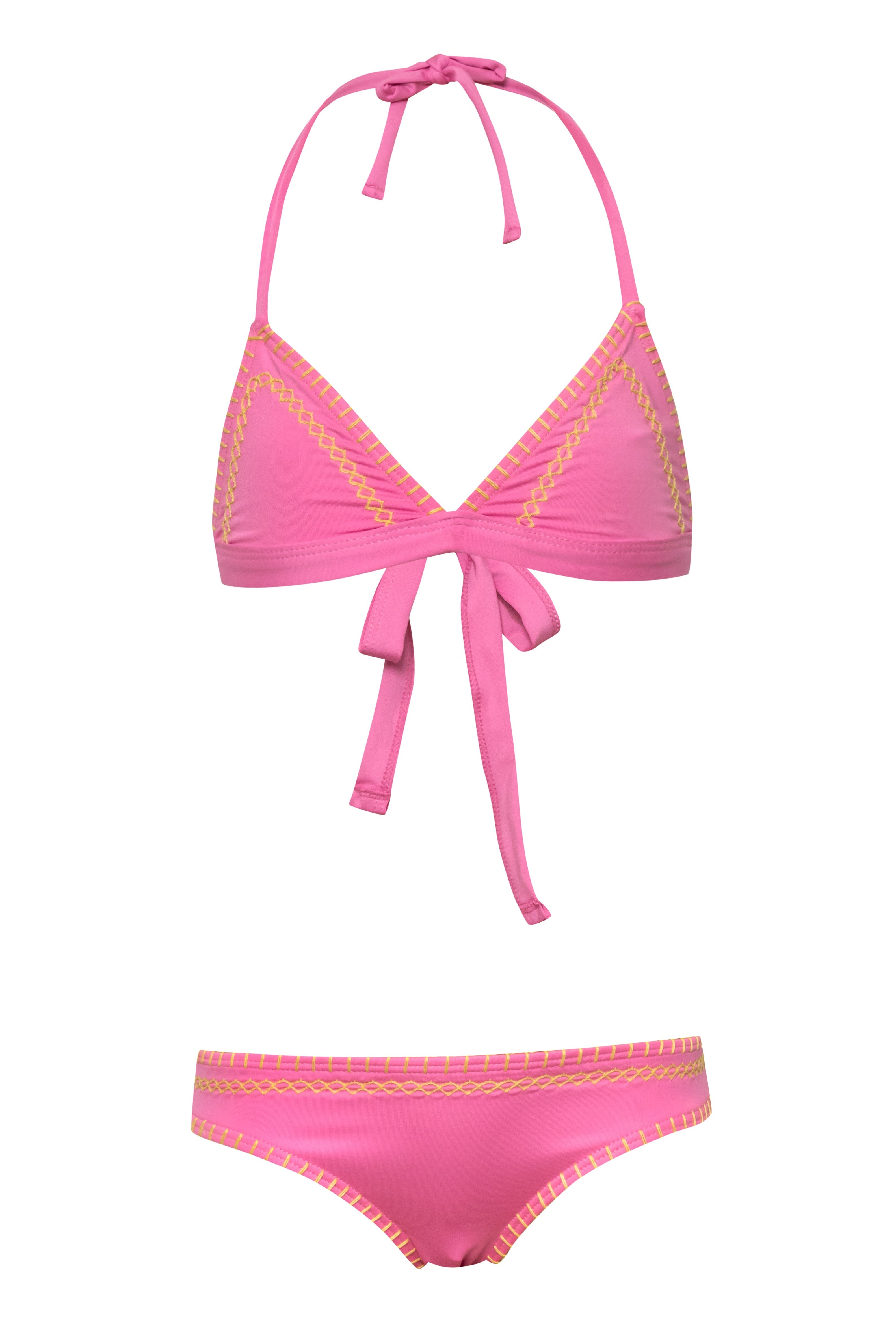 Try Angle - Pink Bikini Set