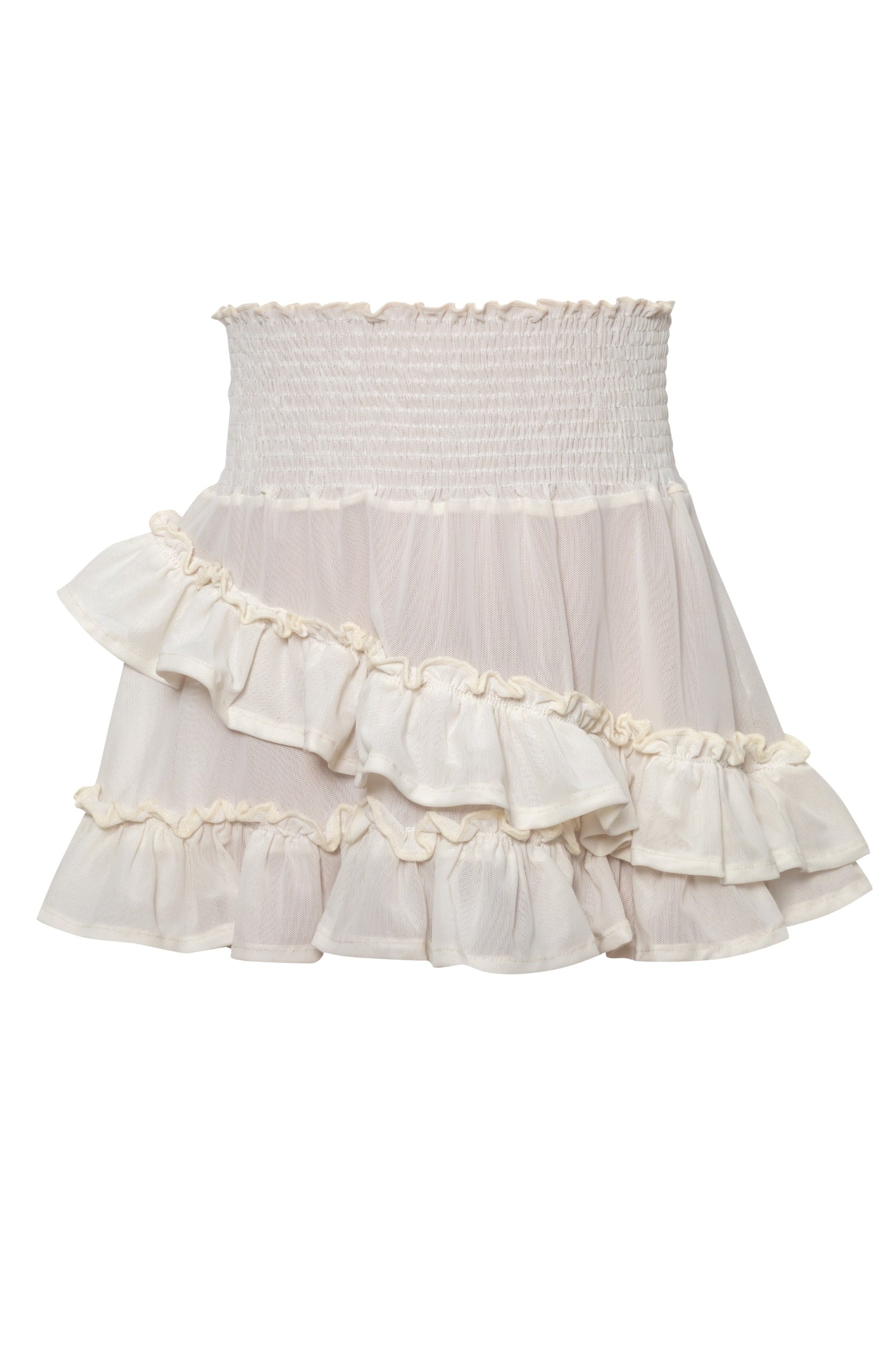 Just Ruffles - Cream Cover Up