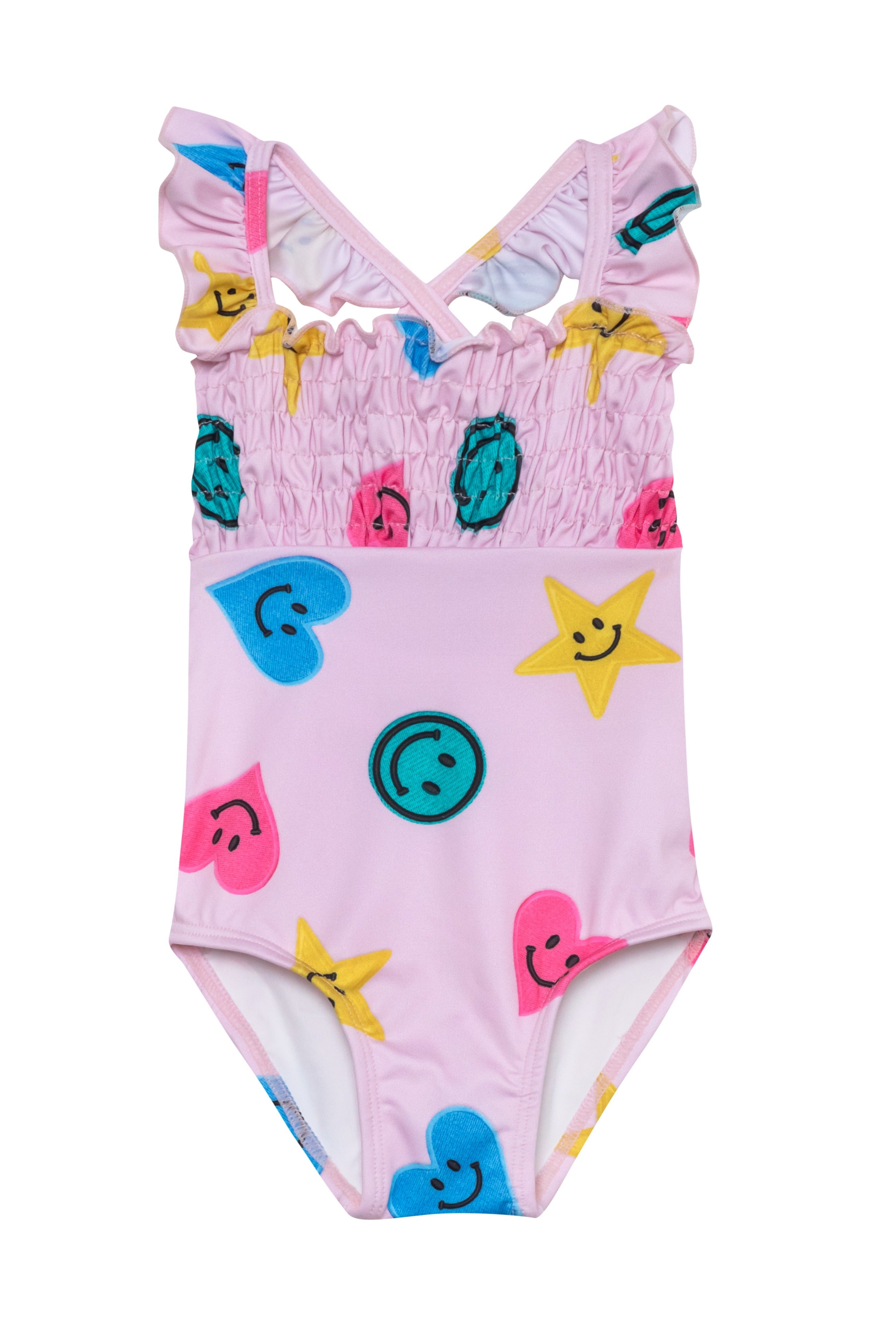 Ruffled - Happy Day Pink Baby One Piece