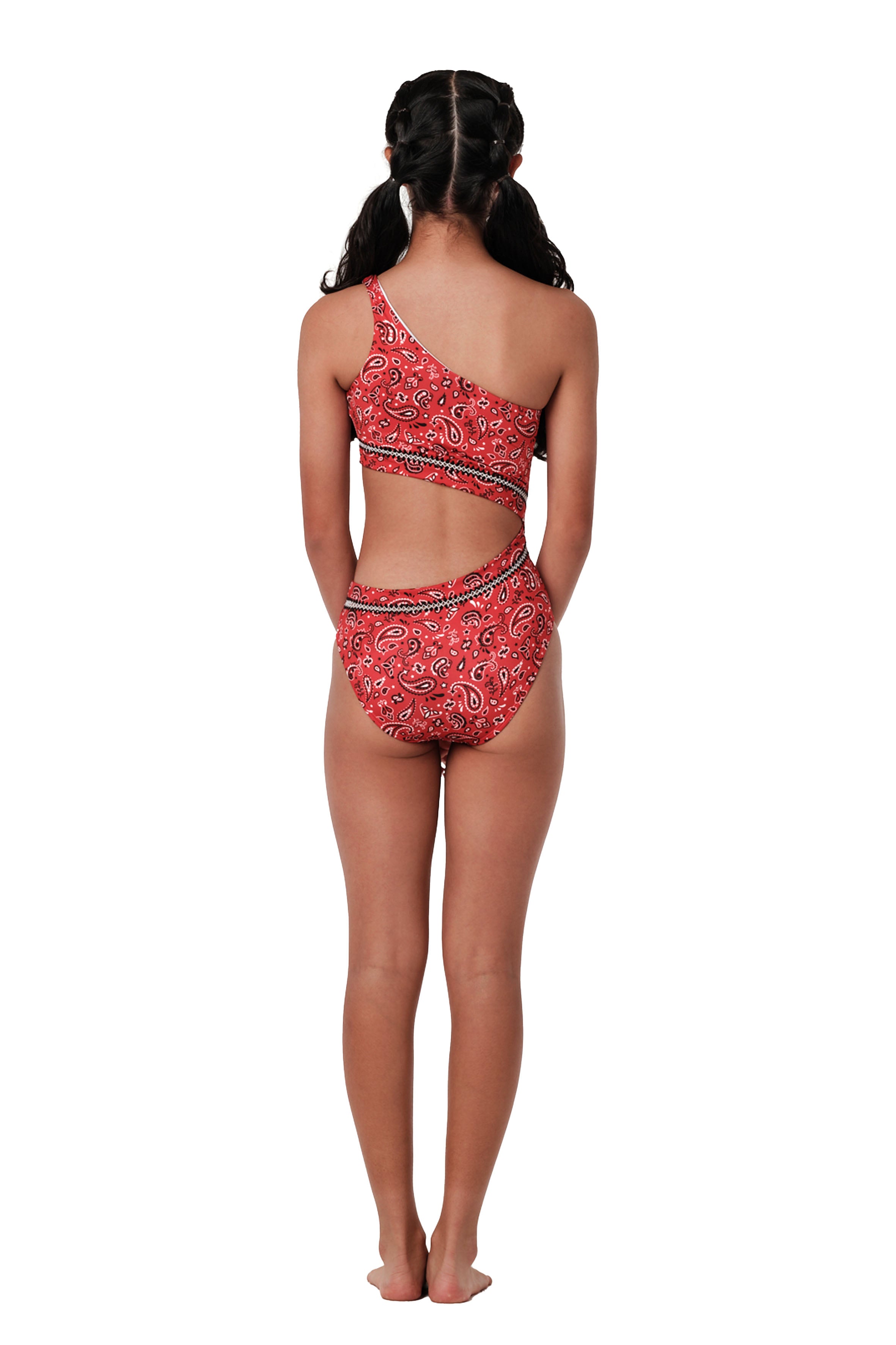 Details - Bandana Red One Piece