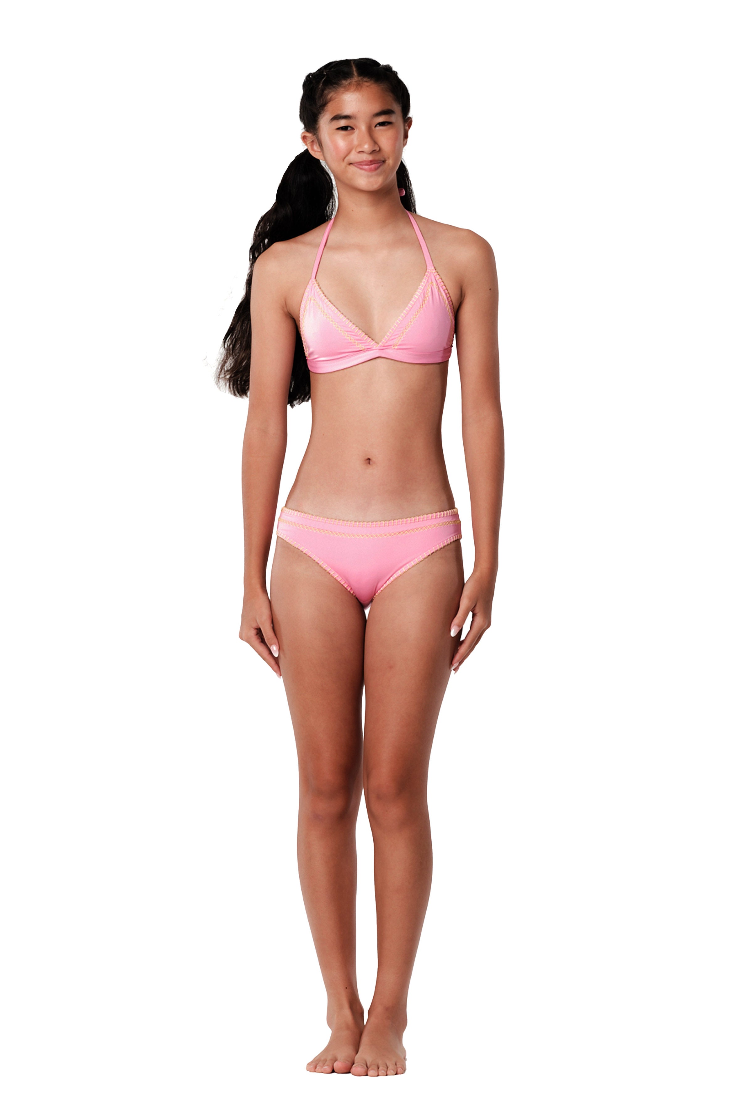 Try Angle - Pink Bikini Set
