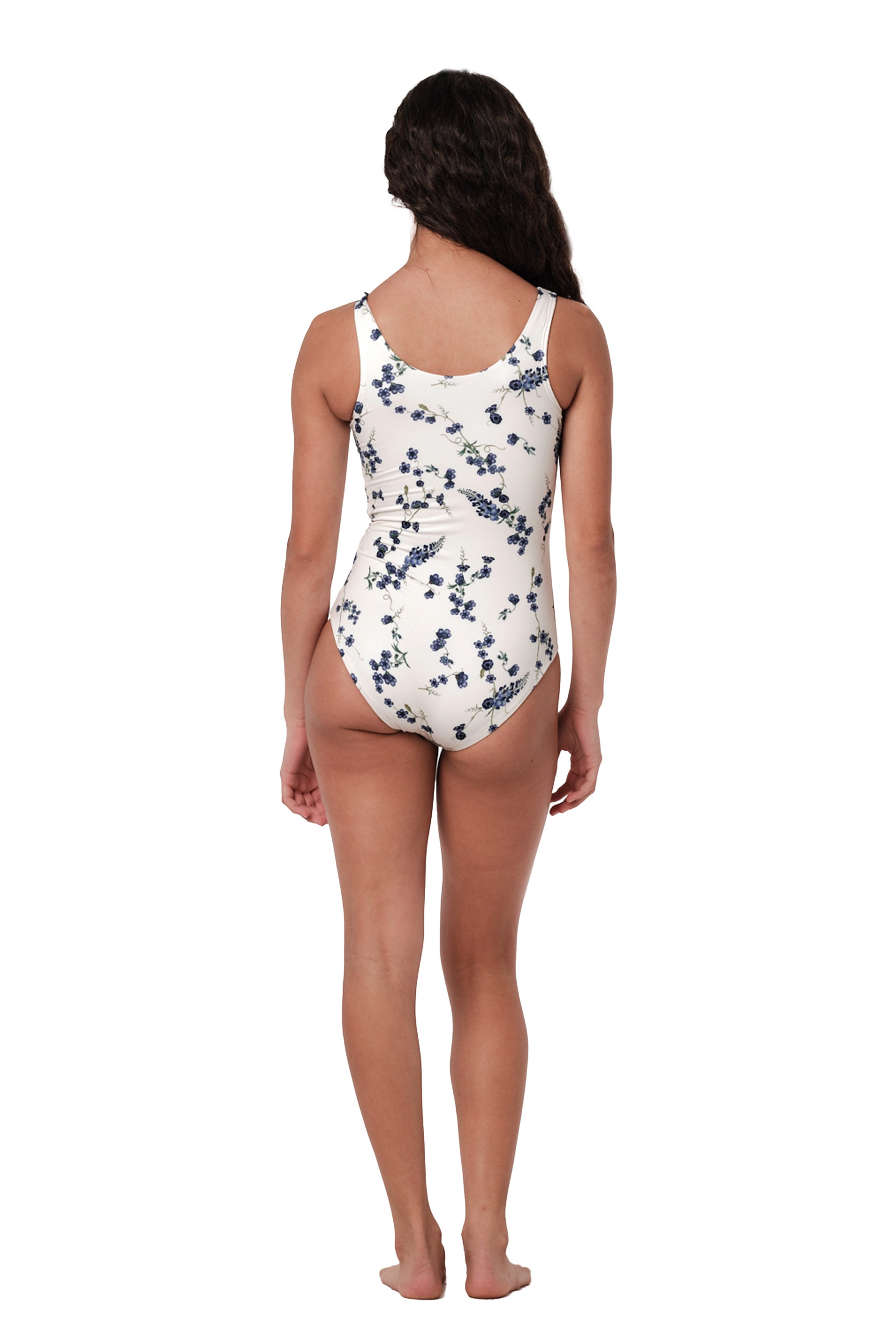 Tiny Tie - Fresia Navy One Piece