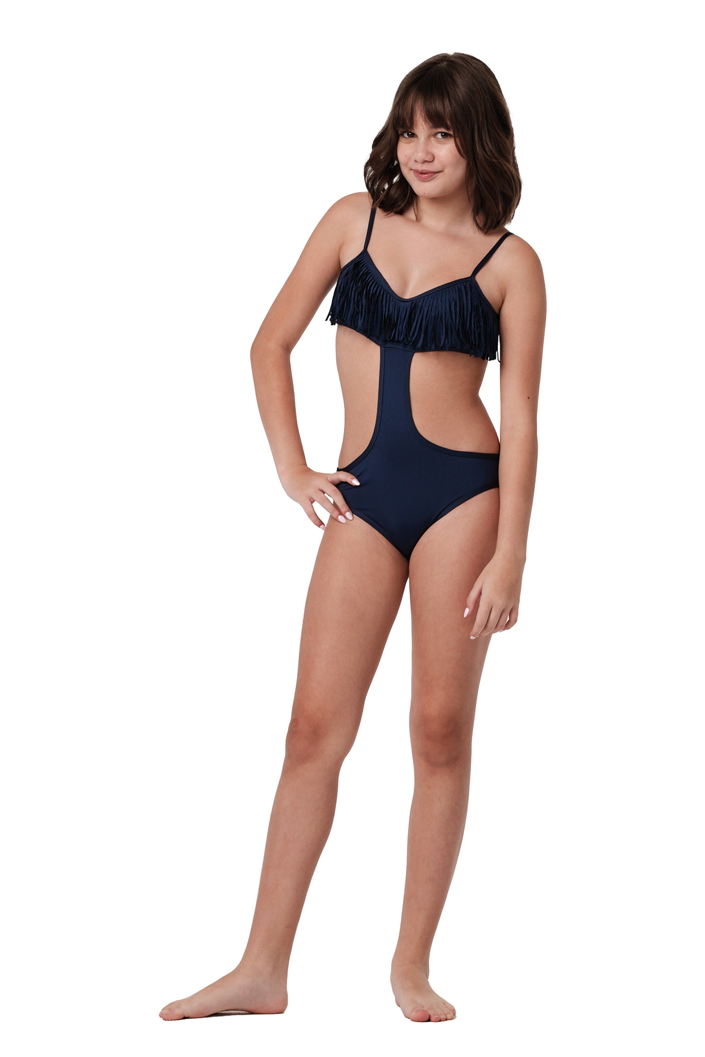 Boho Chic - Navy One Piece (FINAL SALE)