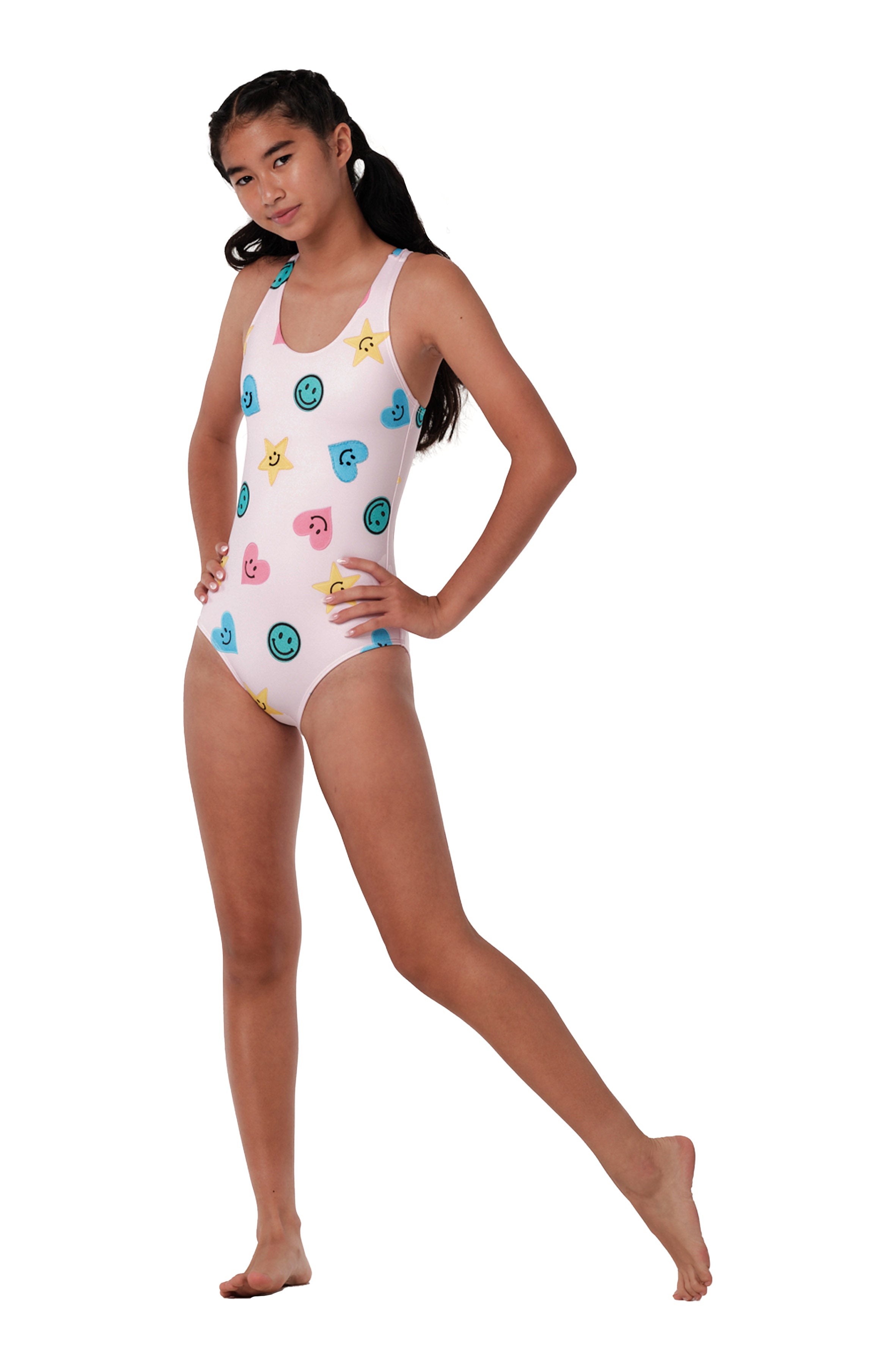 Not Too Basic - Happy Day Pink One Piece