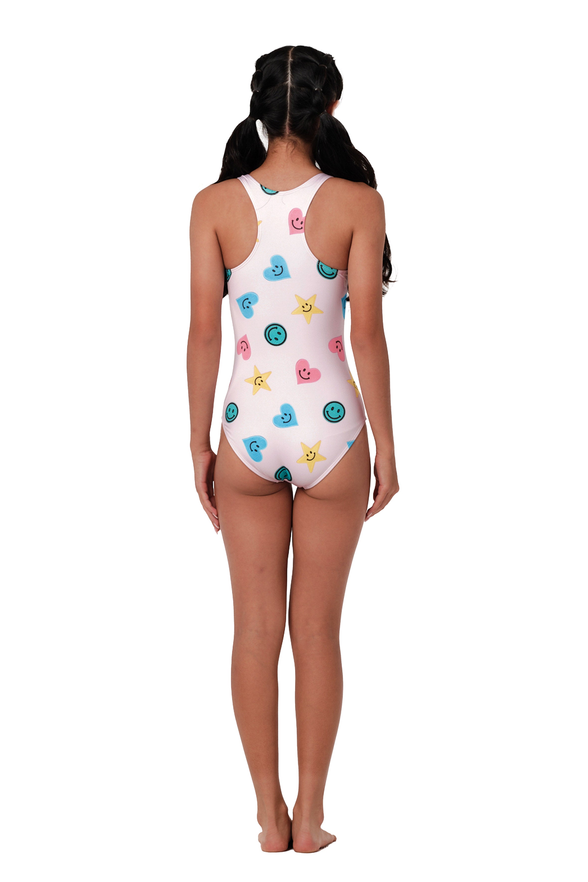 Not Too Basic - Happy Day Pink One Piece