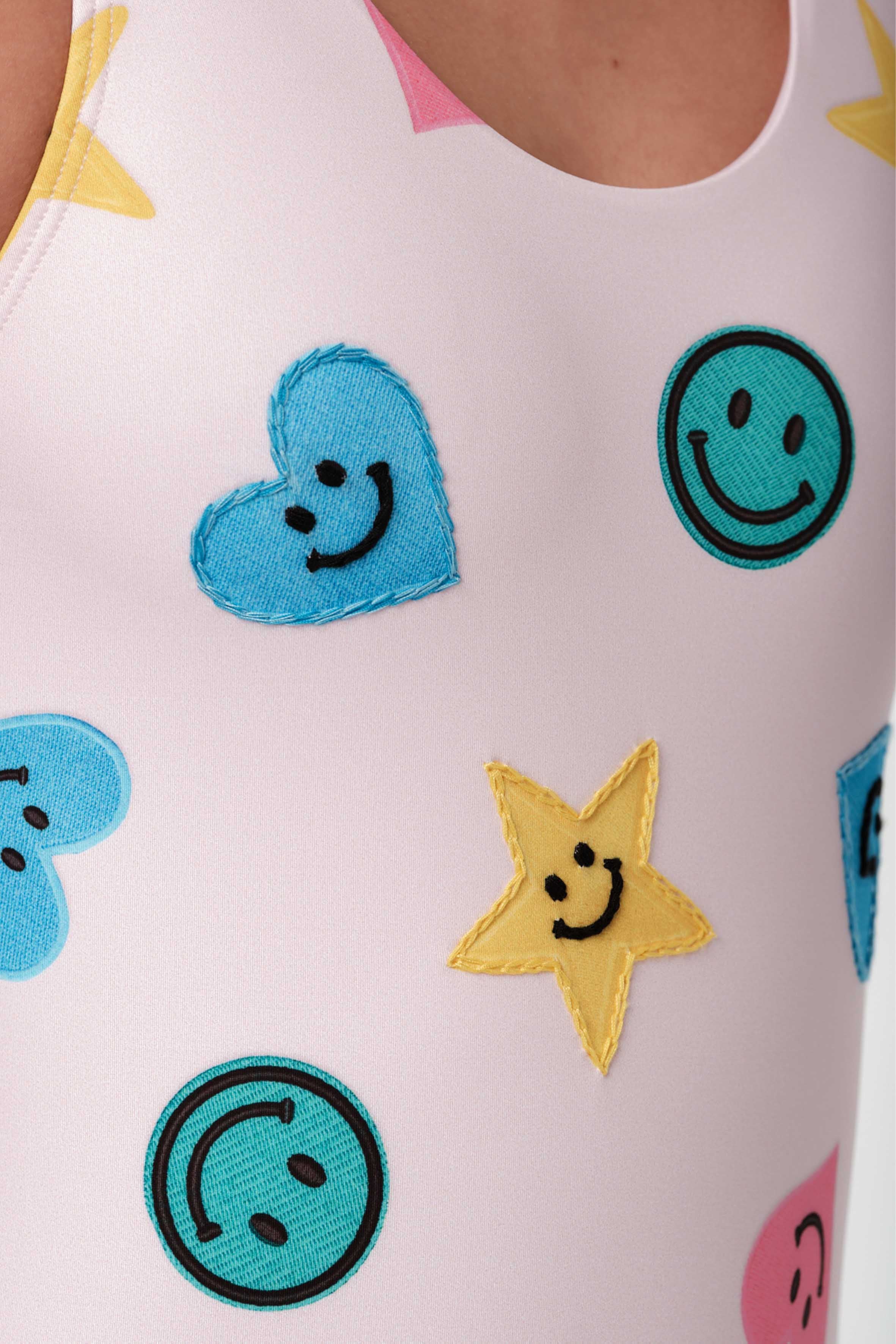 Not Too Basic - Happy Day Pink One Piece