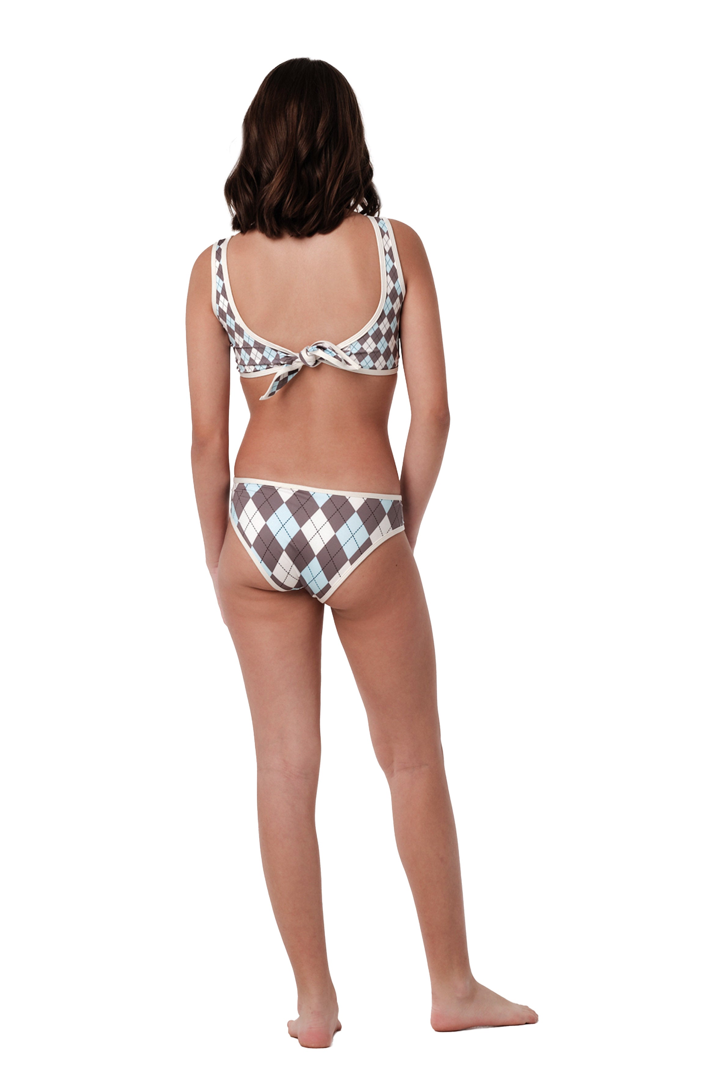 Back Up - Argyle Sky Bikini Set (FINAL SALE)