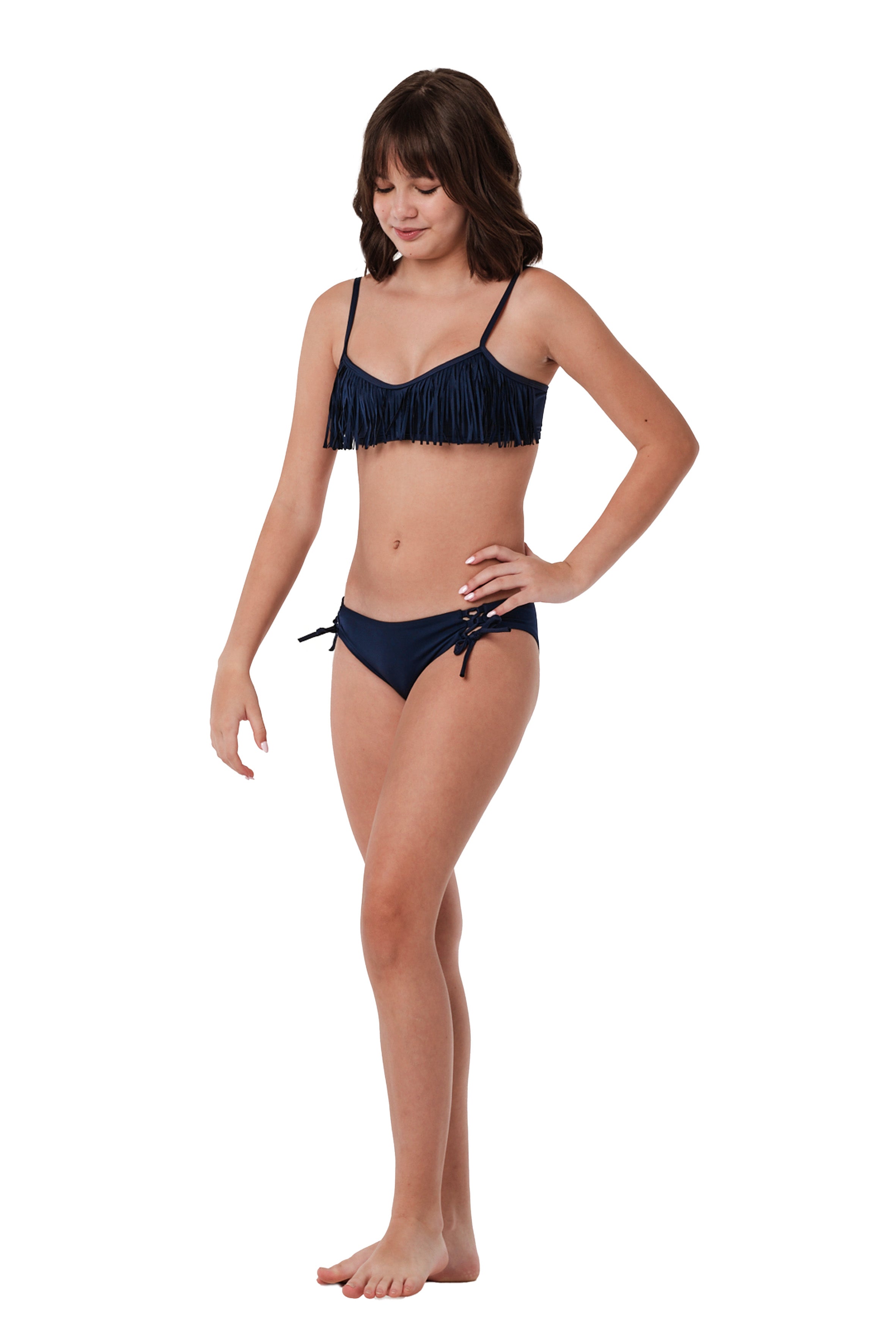 Fringie - Navy Bikini Set (FINAL SALE)