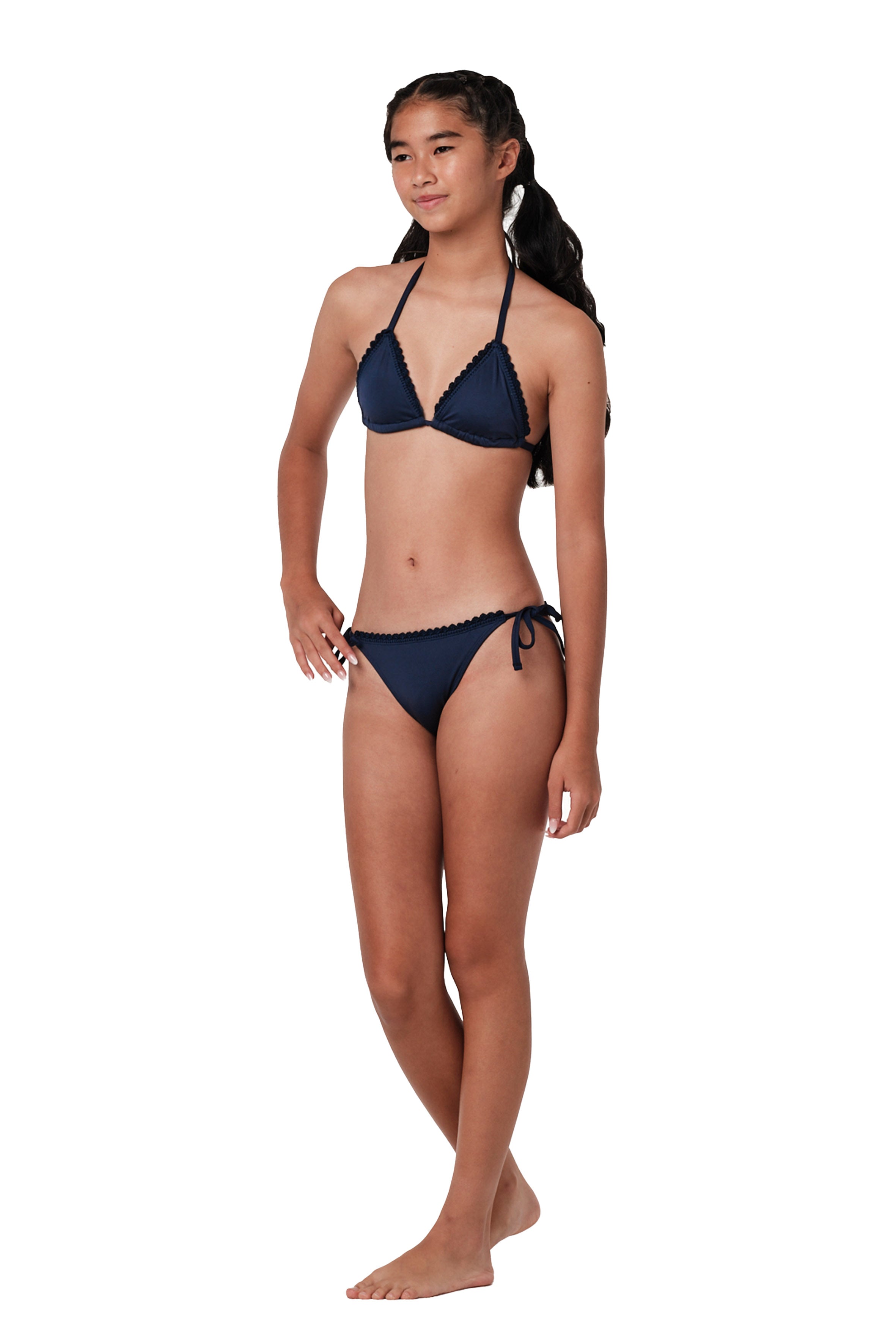 Crochet - Navy Bikini Set